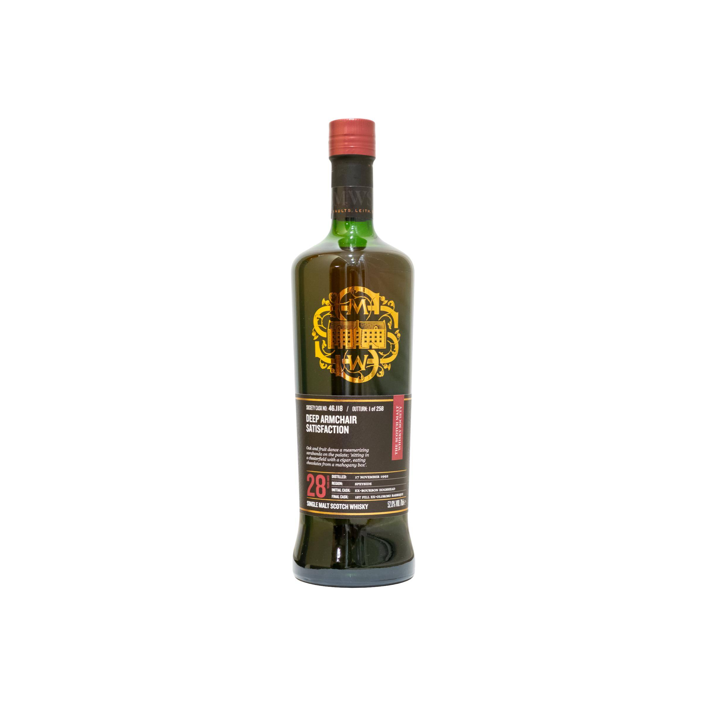 The Scotch Malt Whisky Society 1992 28 Years Single Malt Whisky