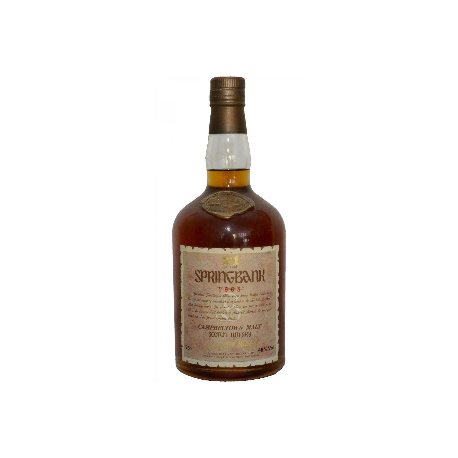 Springbank 1965 21 Years Single Malt Whisky
