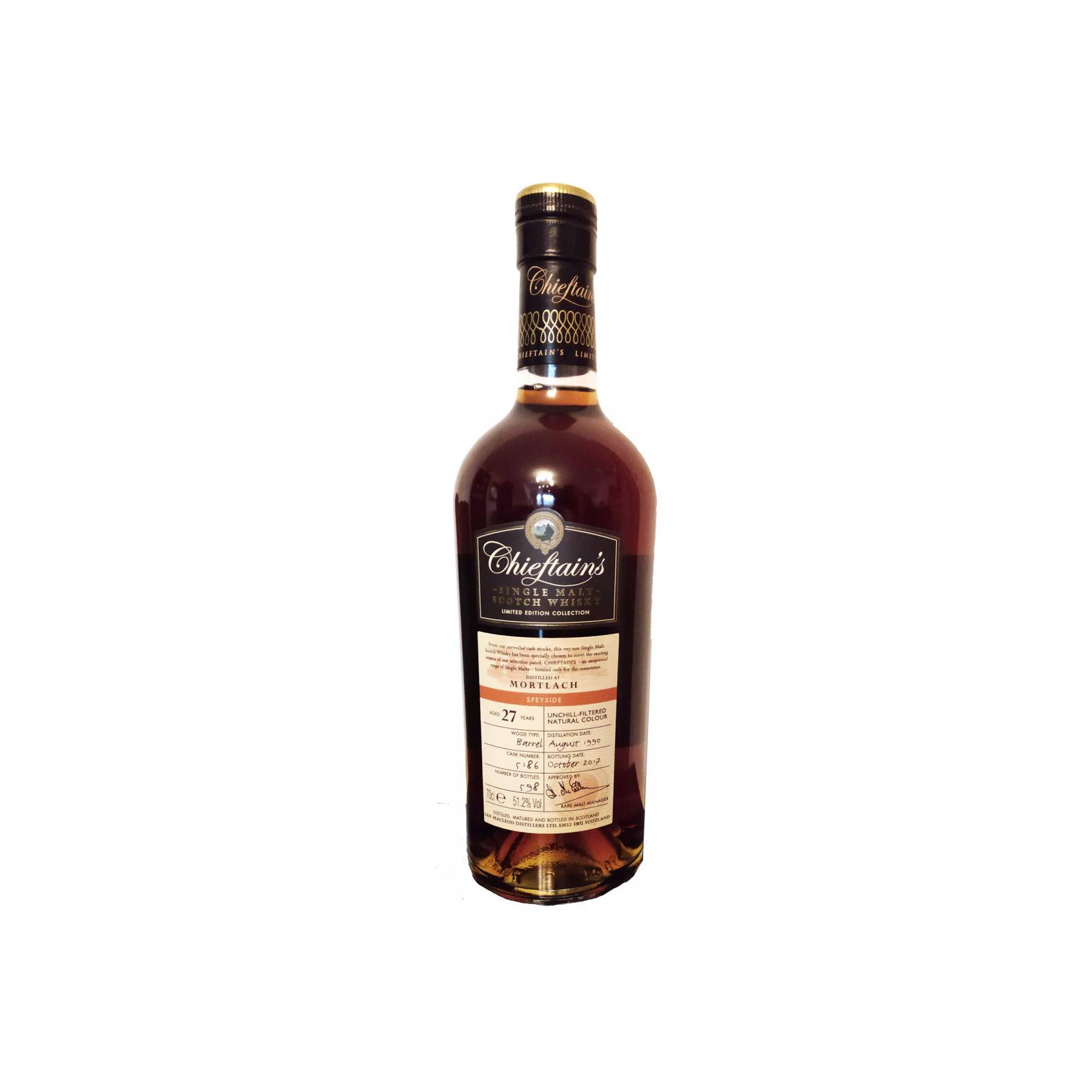 Mortlach 1990 27 Years Single Malt Whisky