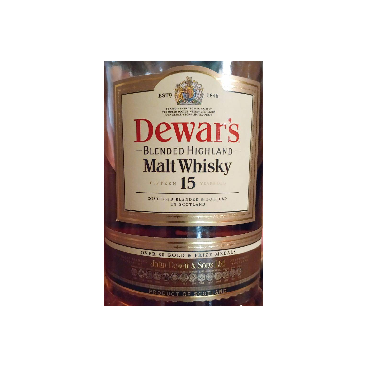 Dewar's 15-year-old 2