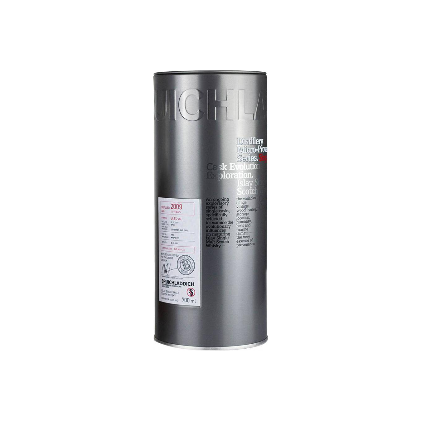 Bruichladdich 2009 11 Years Single Malt Whisky 2