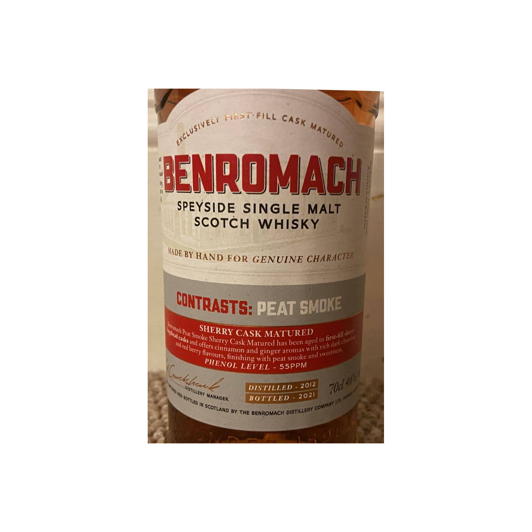 Benromach 2012 9 Years Single Malt Whisky 3