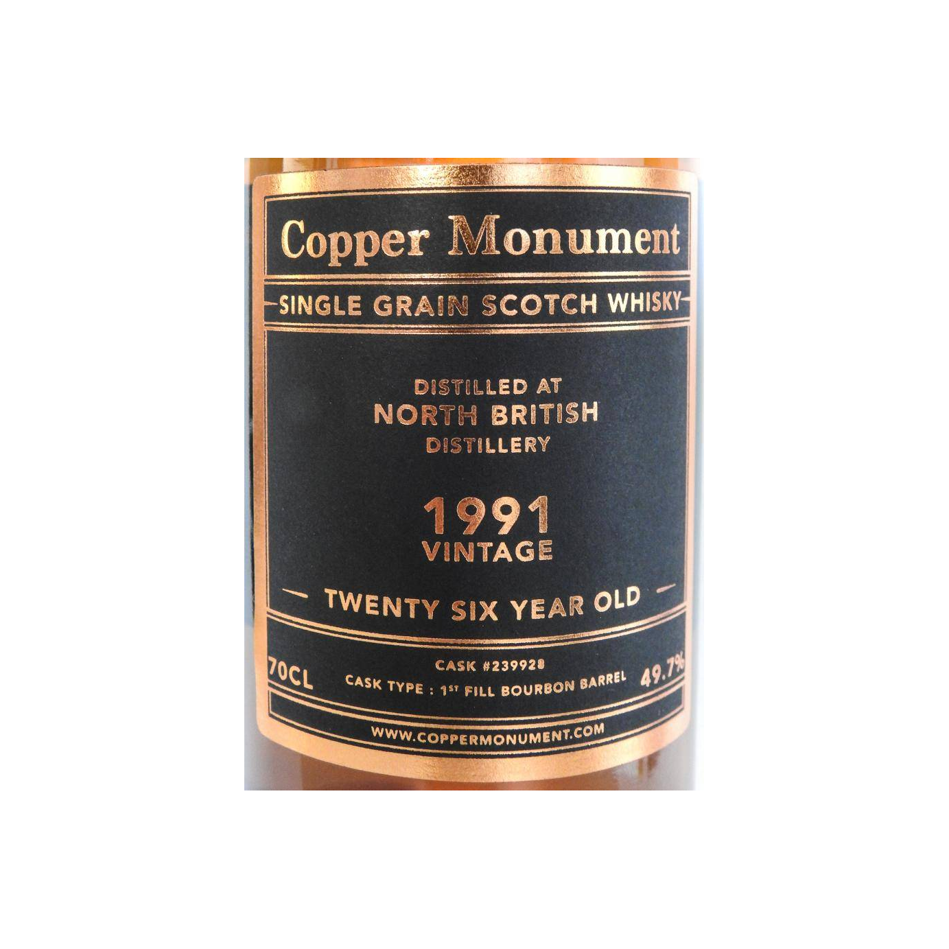North British 1991 26 Years Single Grain Whisky 2