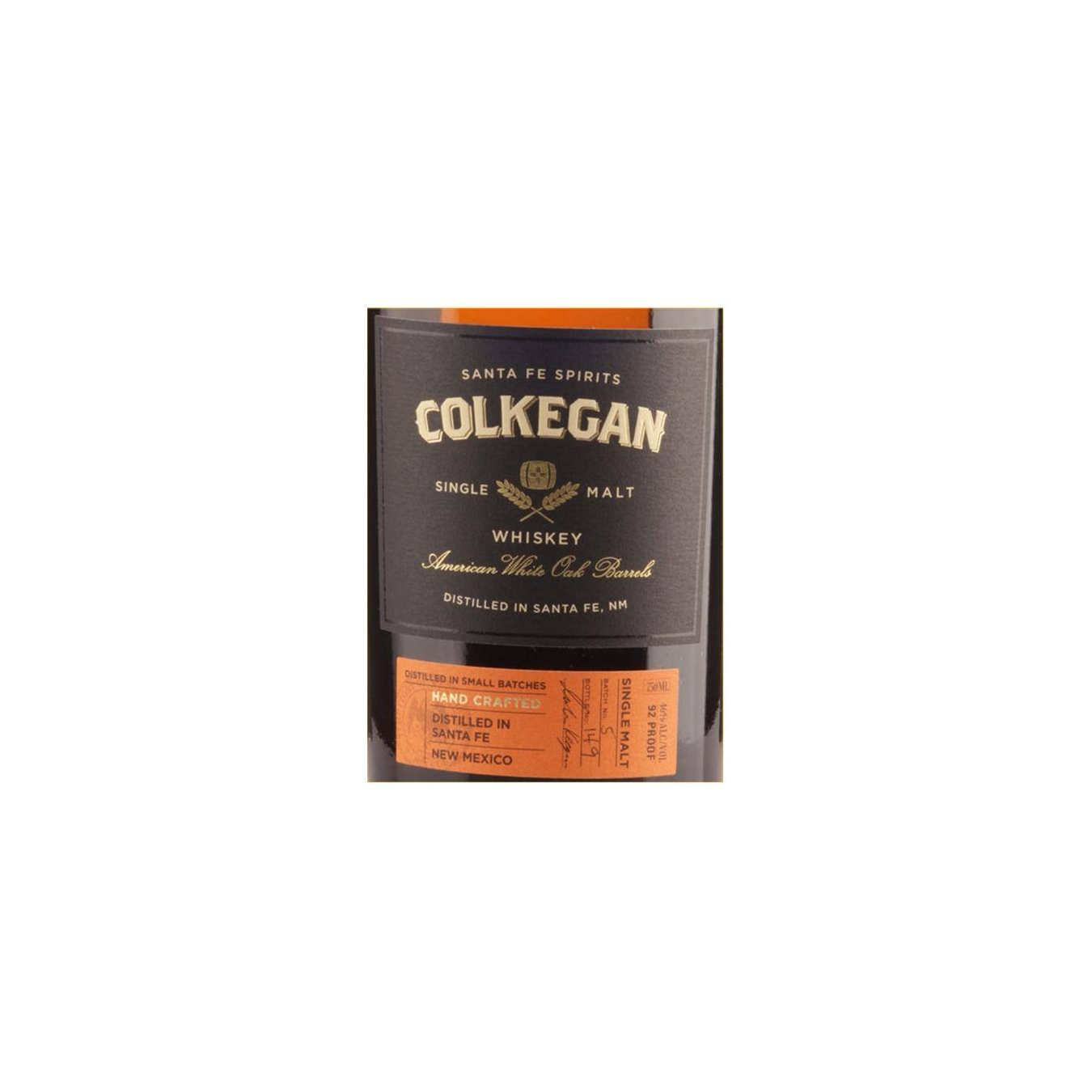 Colkegan Single Malt Whiskey