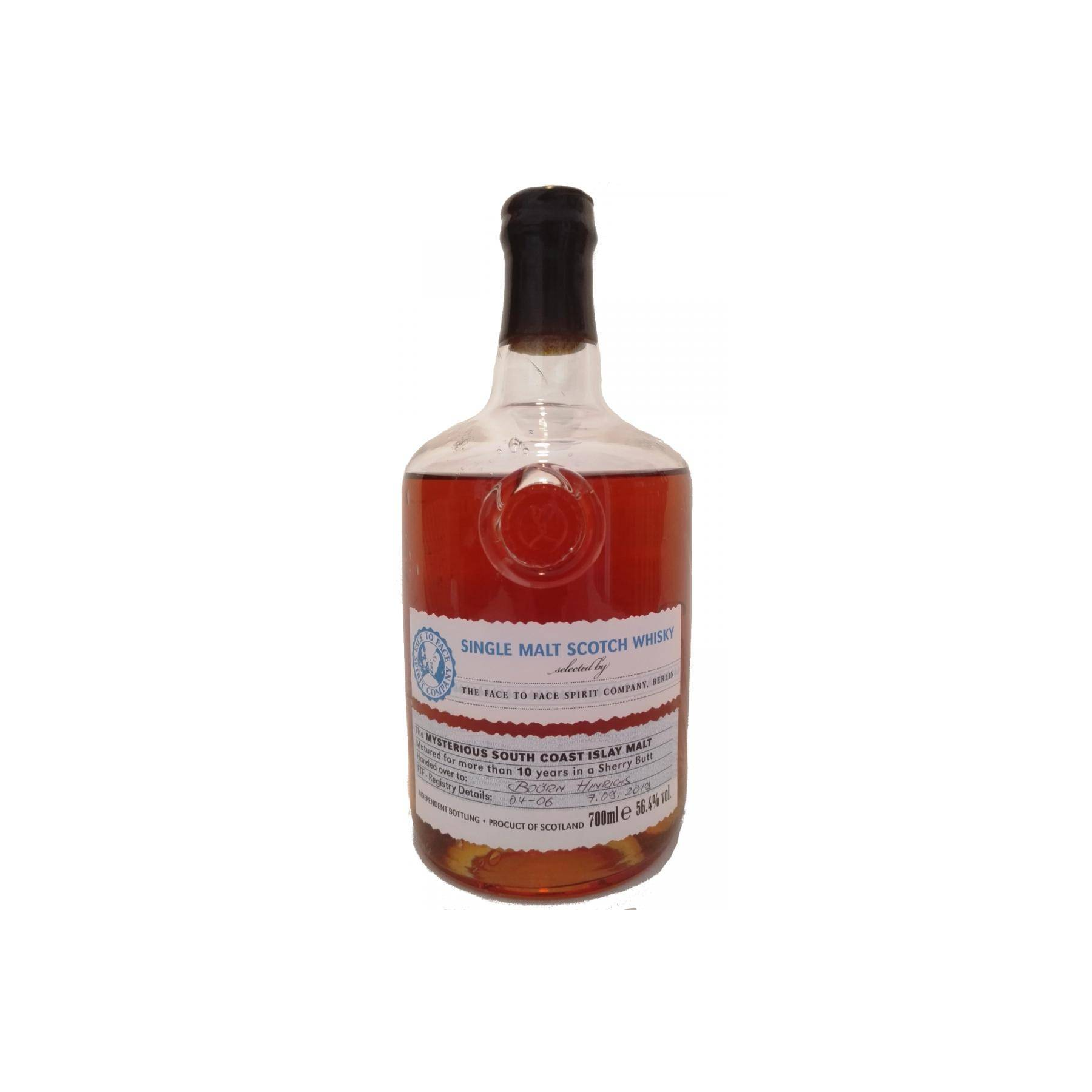 Single Malt Scotch Whisky The Mysterious South Coast Islay Malt FtF