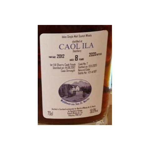 Caol Ila Cask Strength Collection 2012 8 Years Single Malt Whisky 3