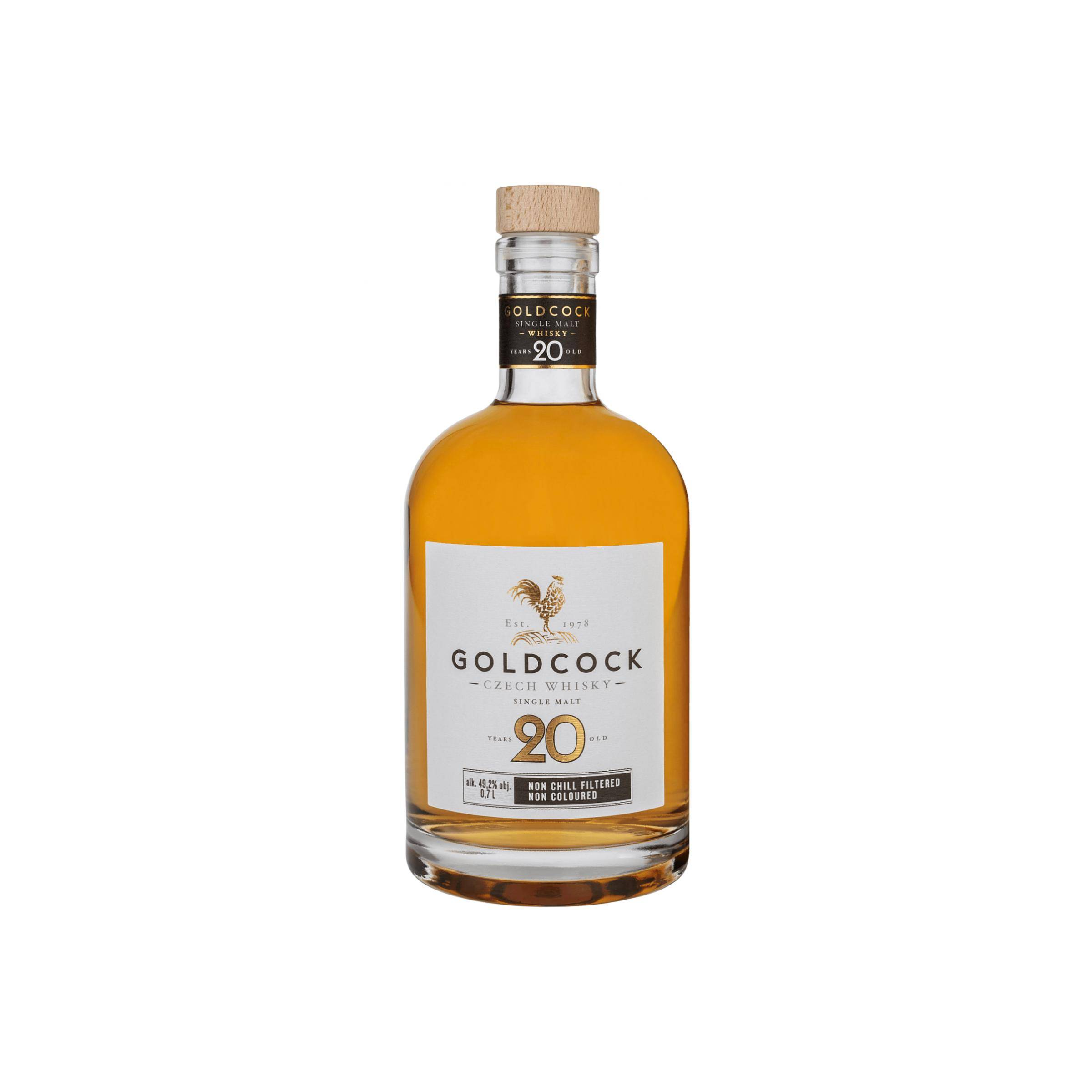 Gold Cock 20 Years Single Malt Whisky