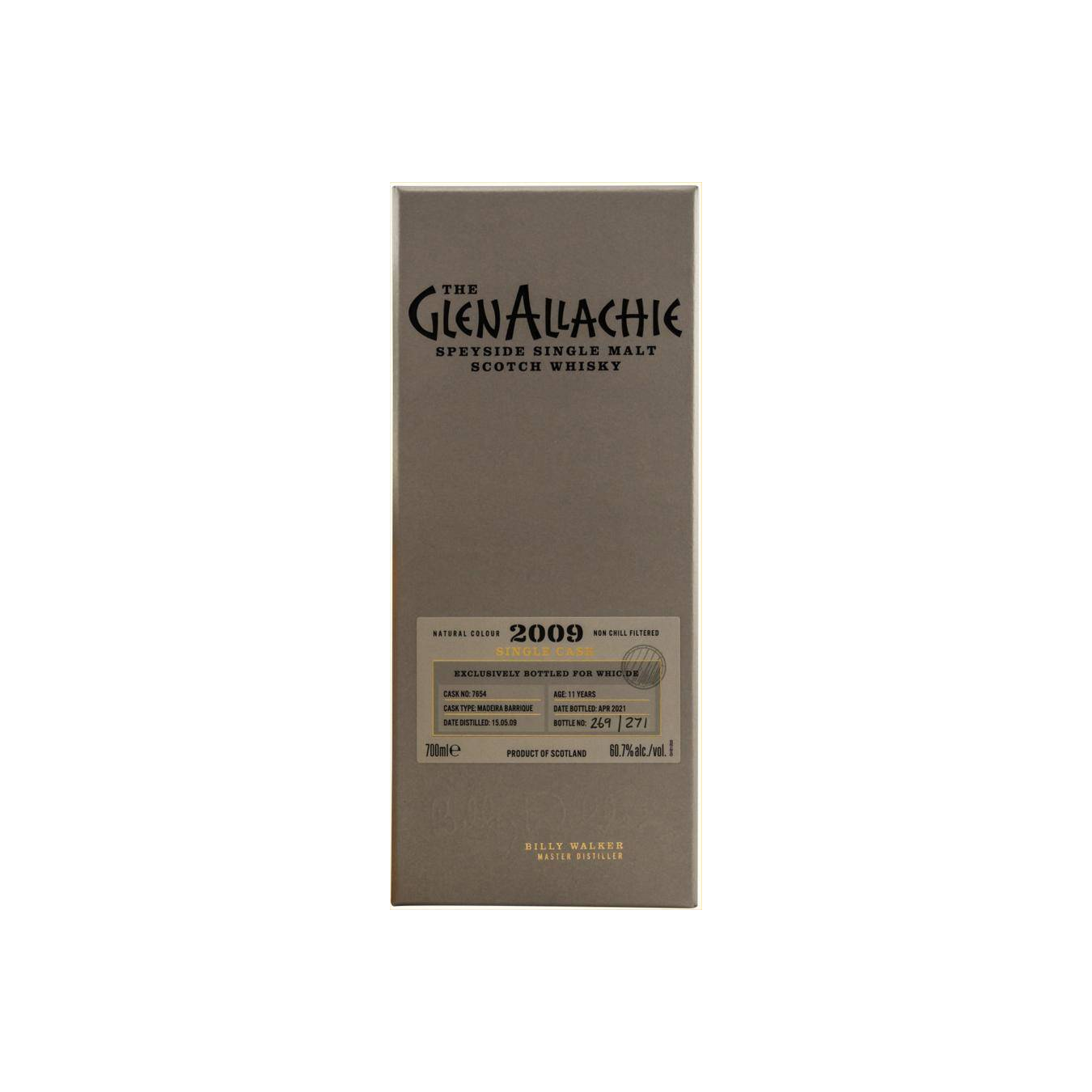The GlenAllachie Single Cask 2009 11 Years Single Malt Whisky 3