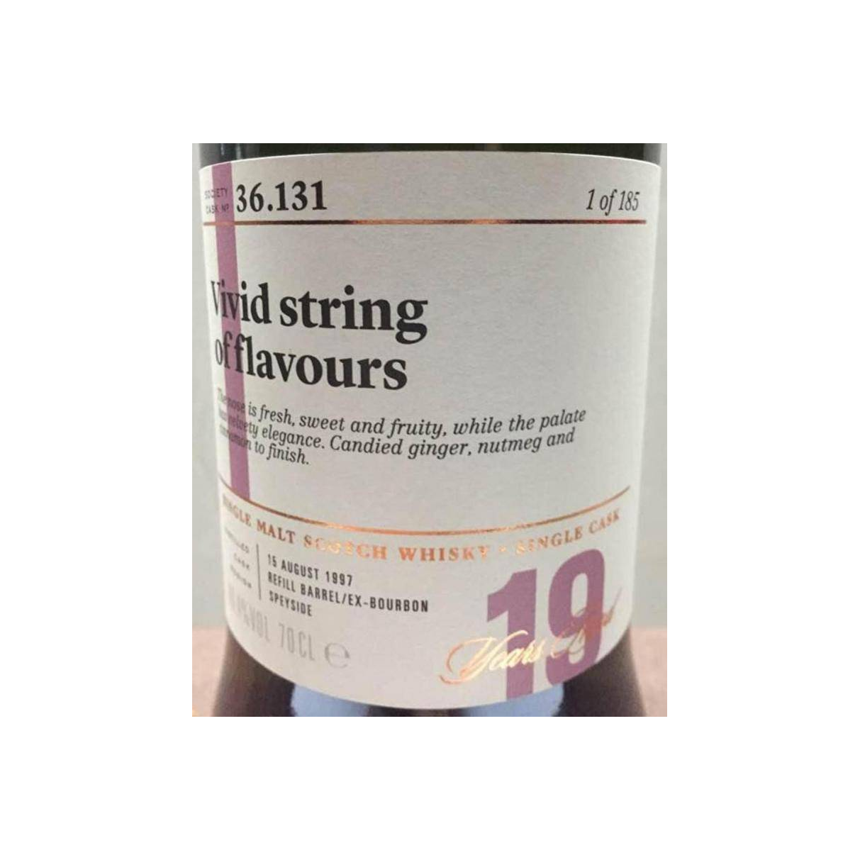 The Scotch Malt Whisky Society 1997 19 Years Single Malt Whisky 2