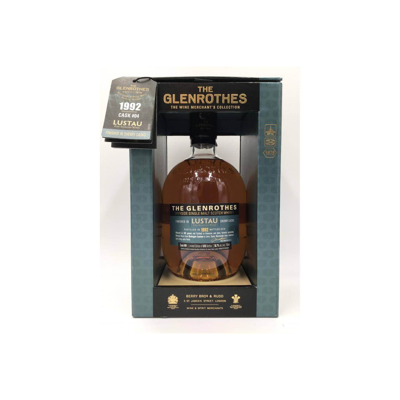 The Glenrothes 1992 24 Years Single Malt Whisky 2