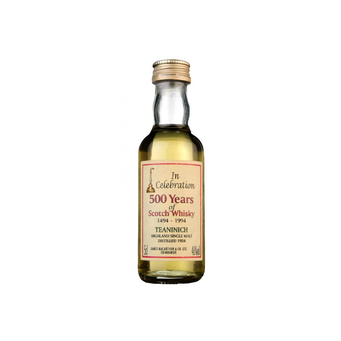 Teaninich 1958 36 Years Single Malt Whisky 2