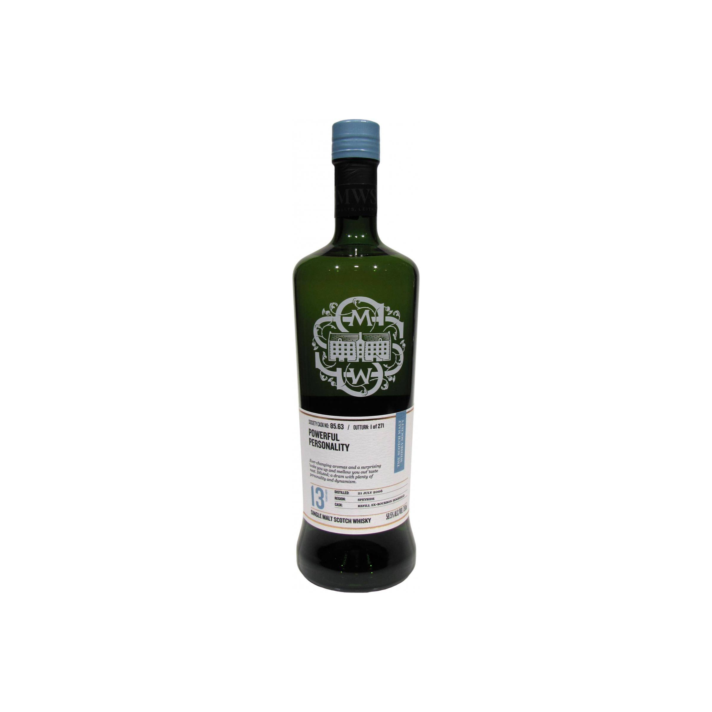 The Scotch Malt Whisky Society 2006 13 Years Single Malt Whisky
