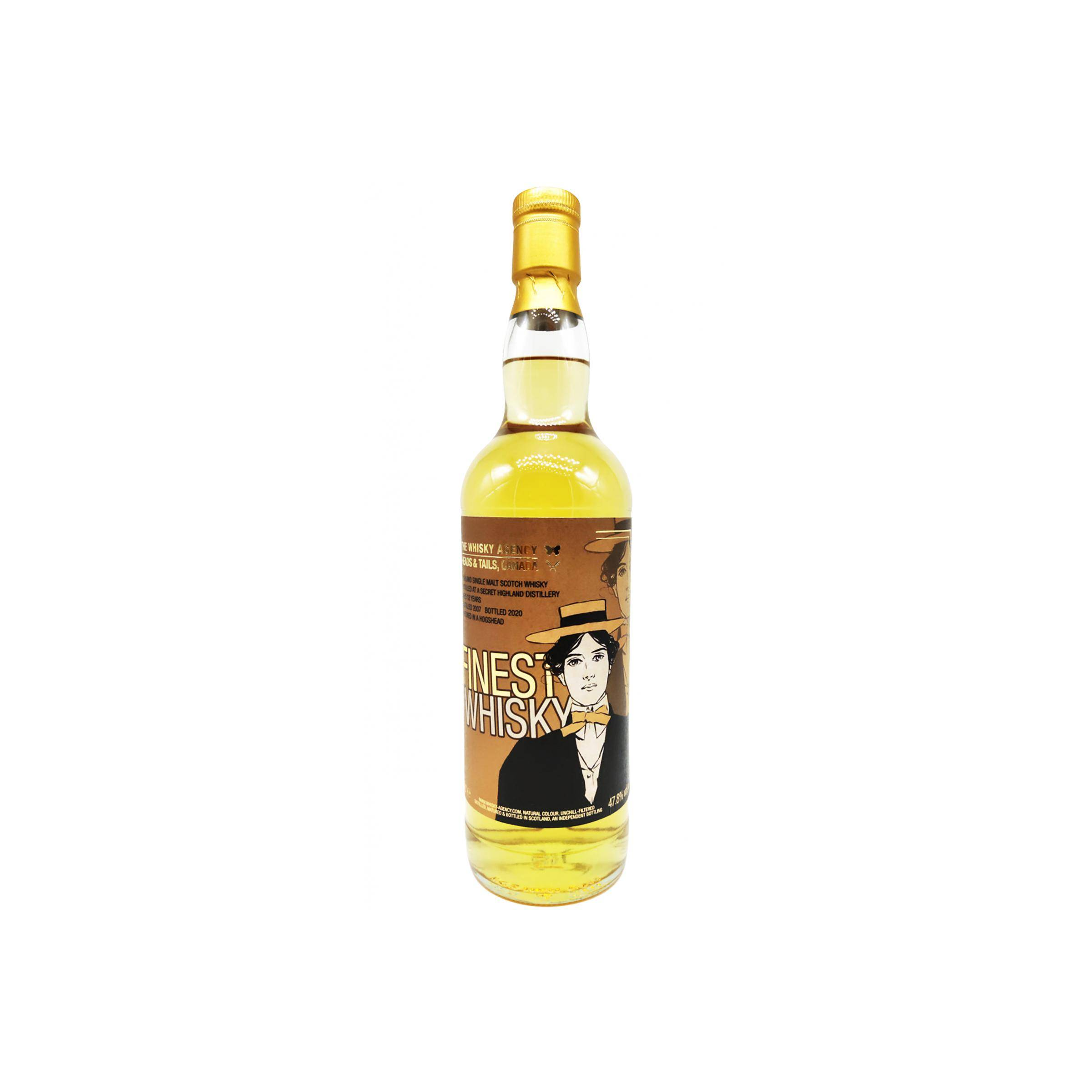 The Whisky Agency 2007 12 Years Single Malt Whisky 2