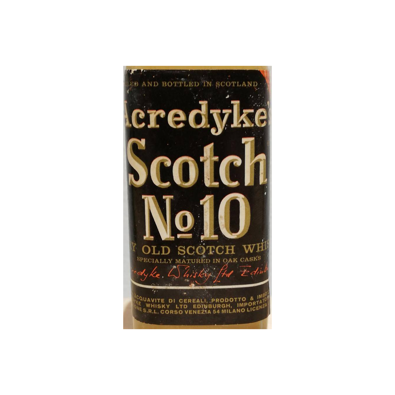 Scotch No. 10 Very Old Scotch Whisky 3