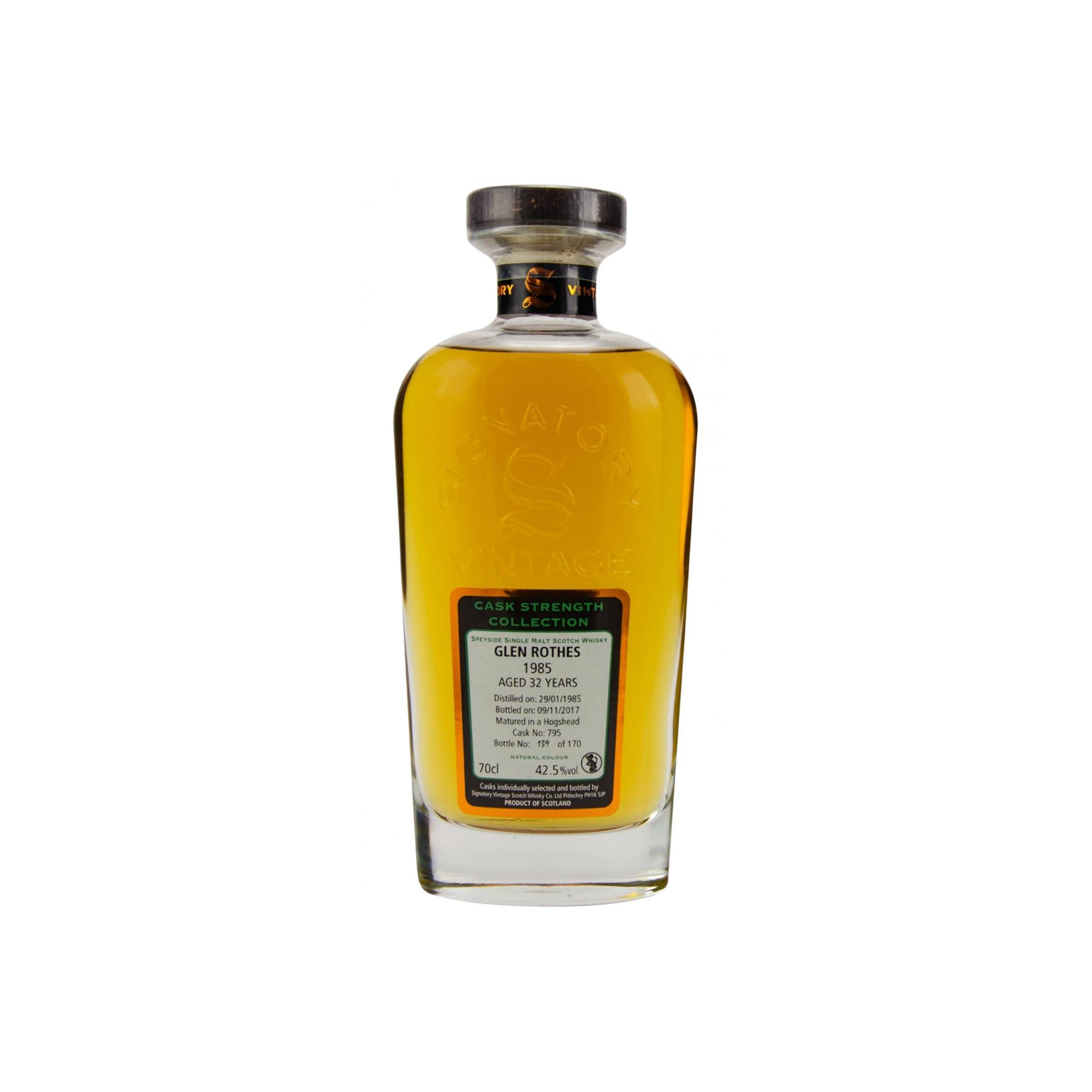 The Glenrothes Cask Strength Collection 1985 32 Years Single Malt Whisky