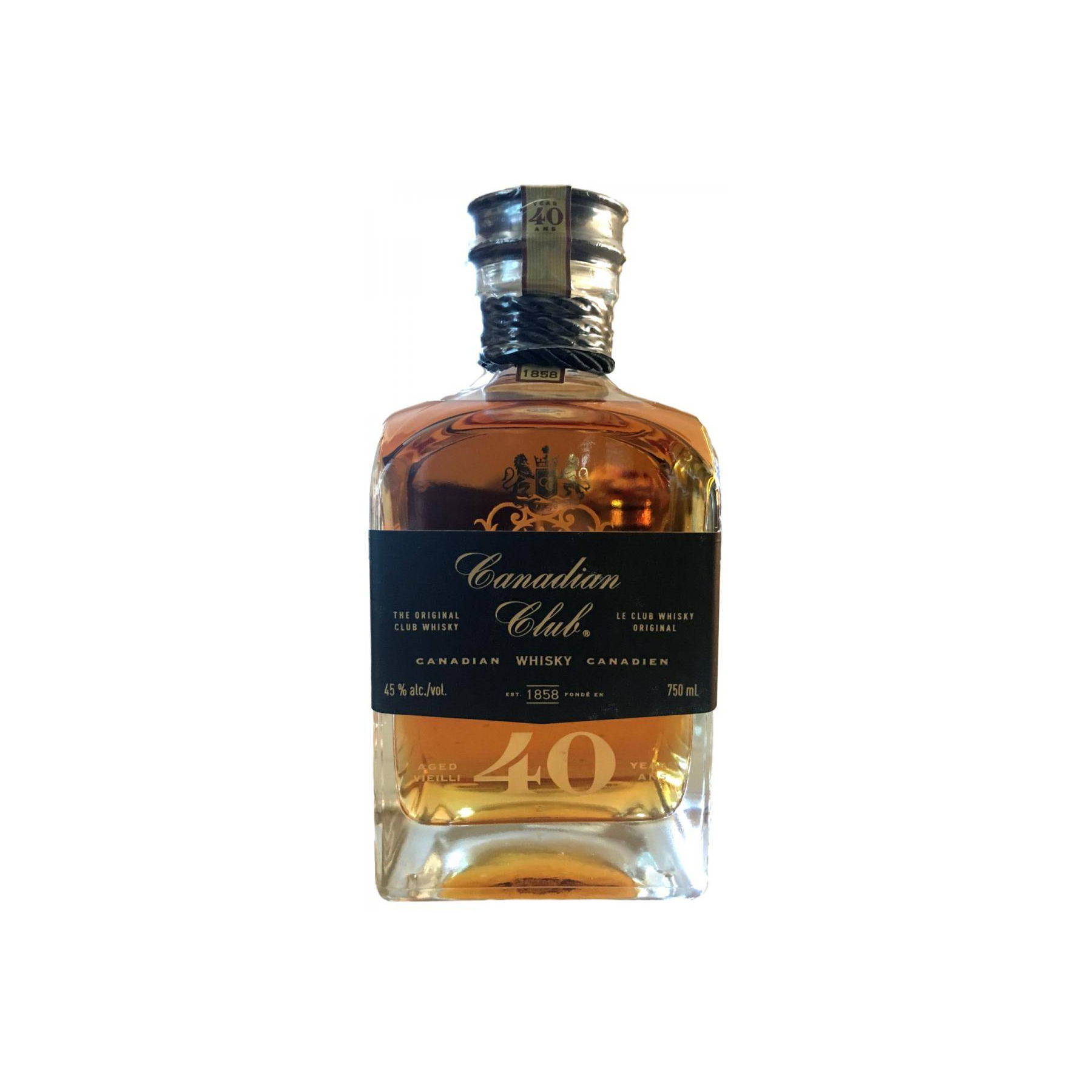 Canadian Club 40 Years Blended Grain Whisky
