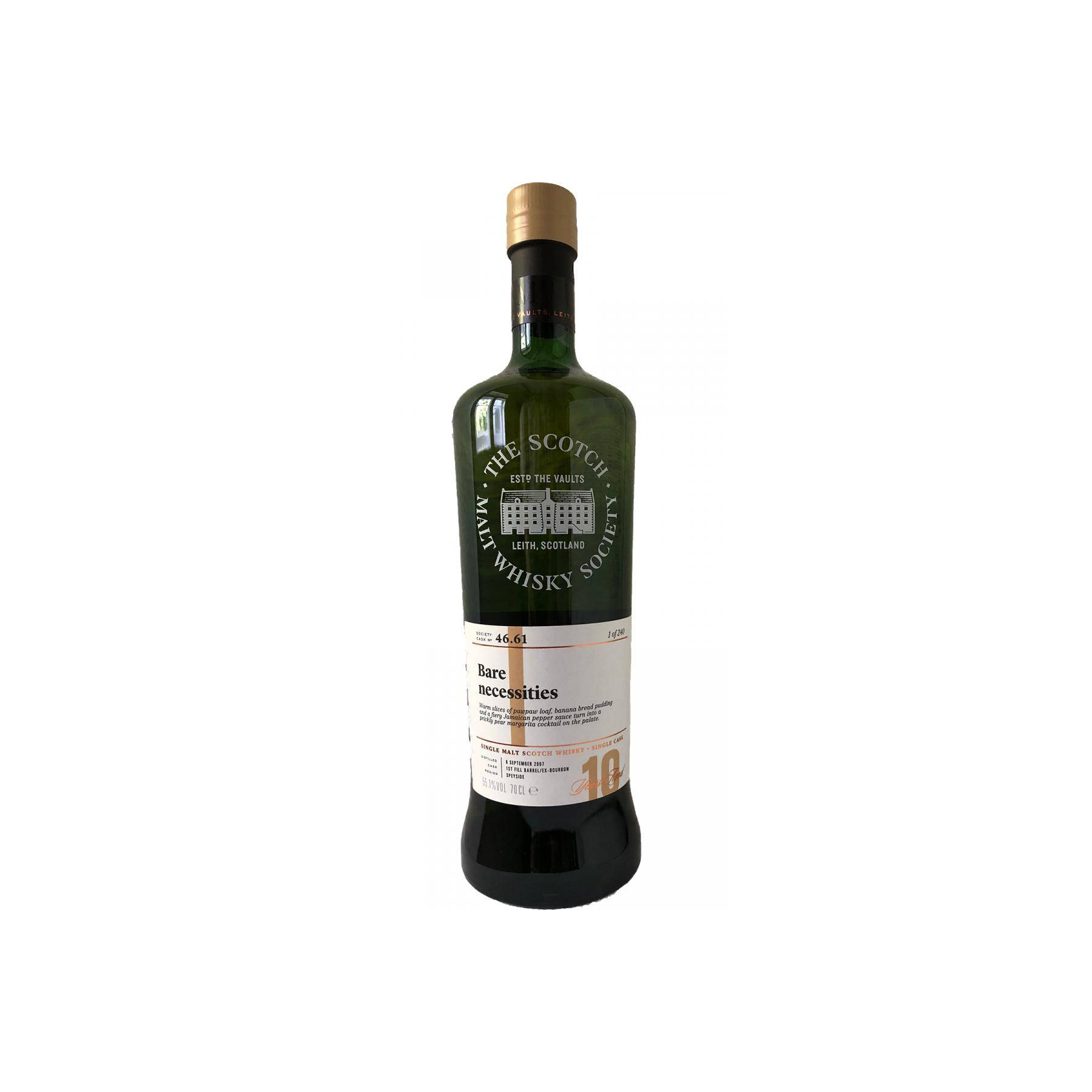 The Scotch Malt Whisky Society 2007 10 Years Single Malt Whisky