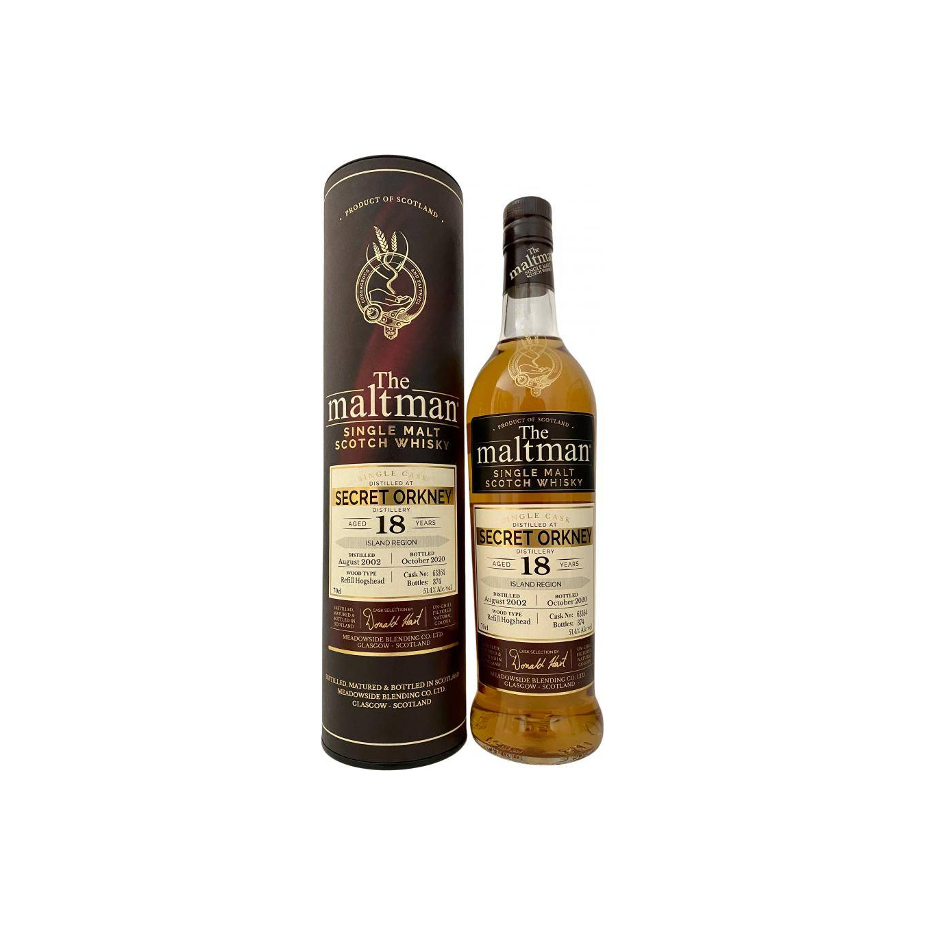 Meadowside Blending 2002 18 Years Single Malt Whisky 2