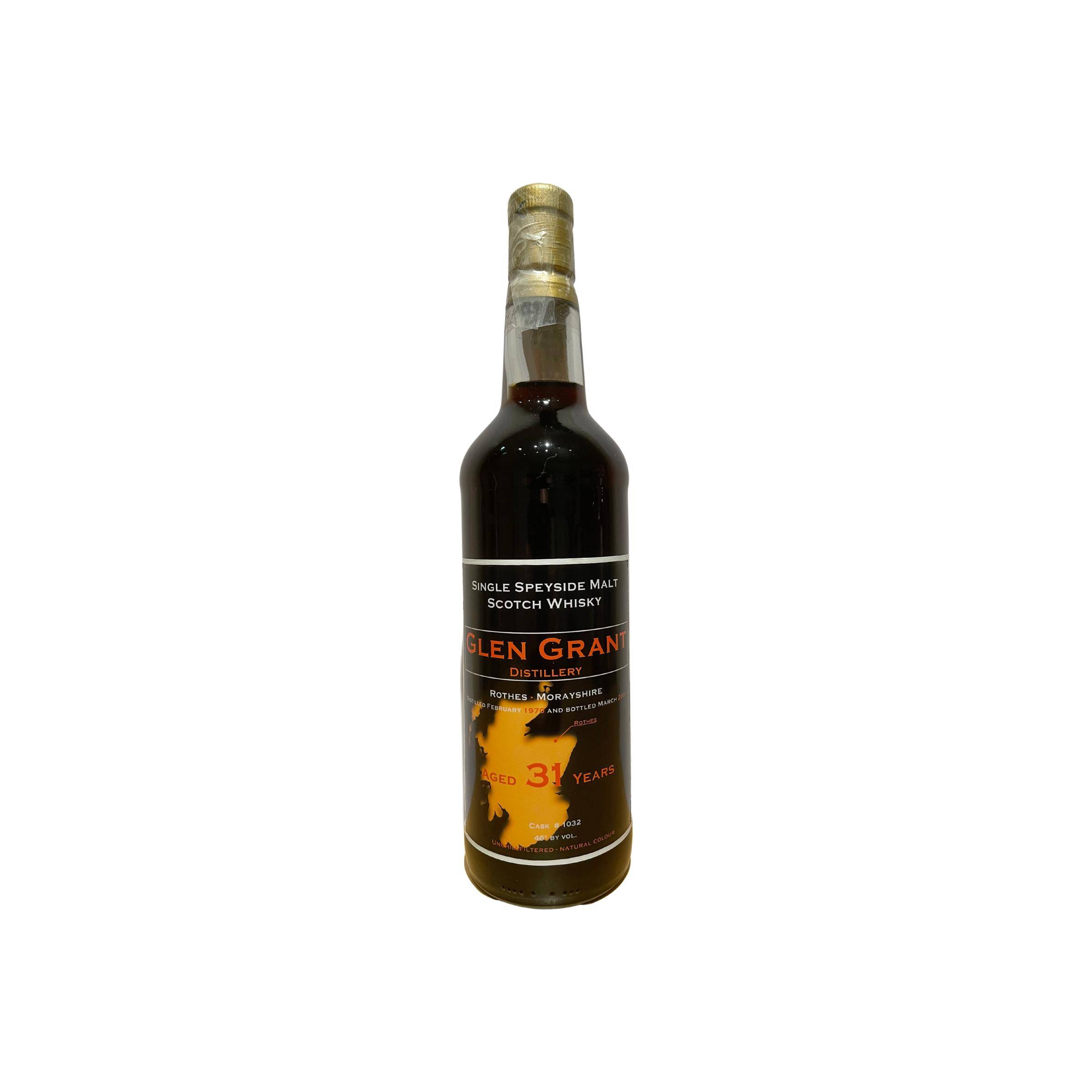 Glen Grant 1970 31 Years Single Malt Whisky