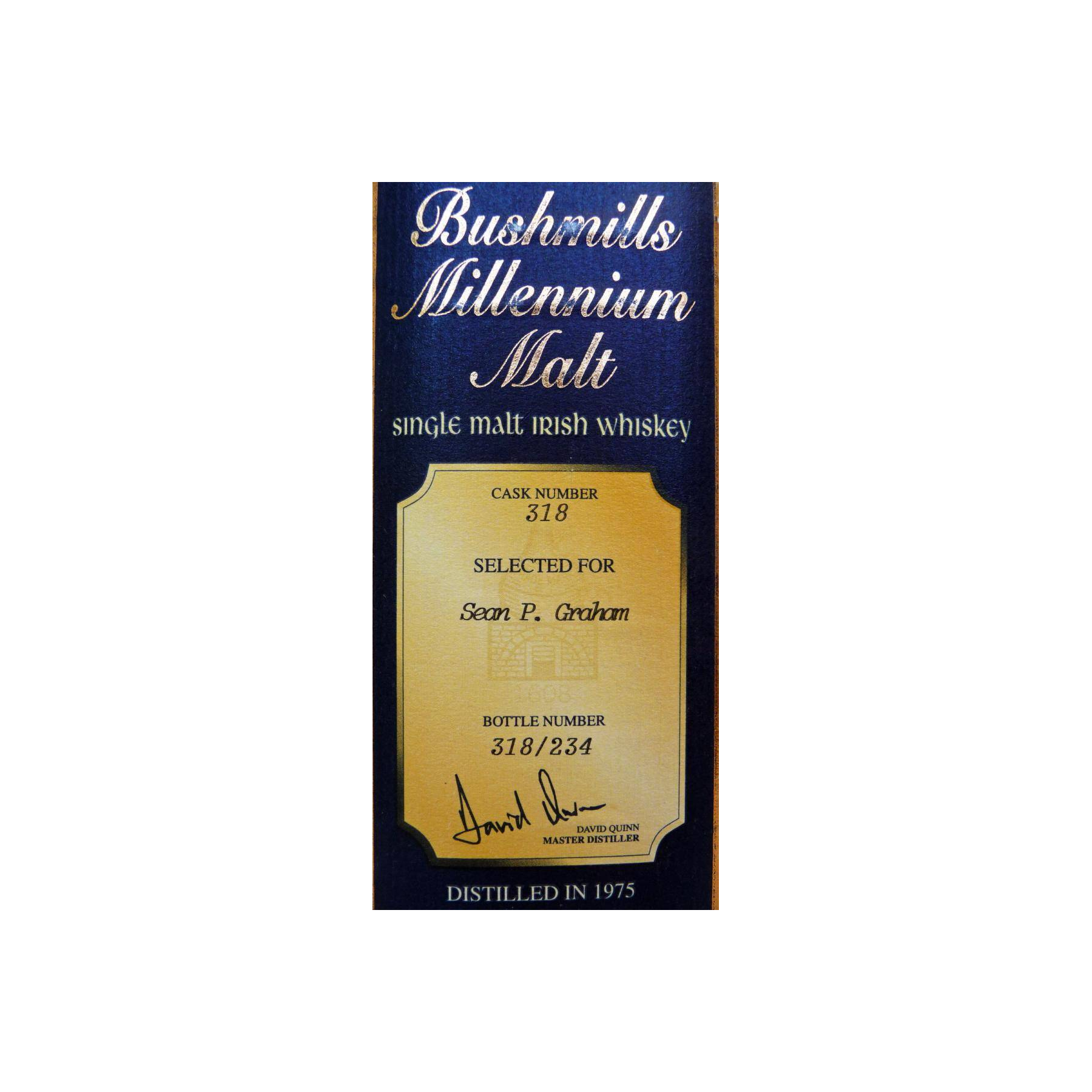 Bushmills 1975 25 Years Single Malt Whisky 2