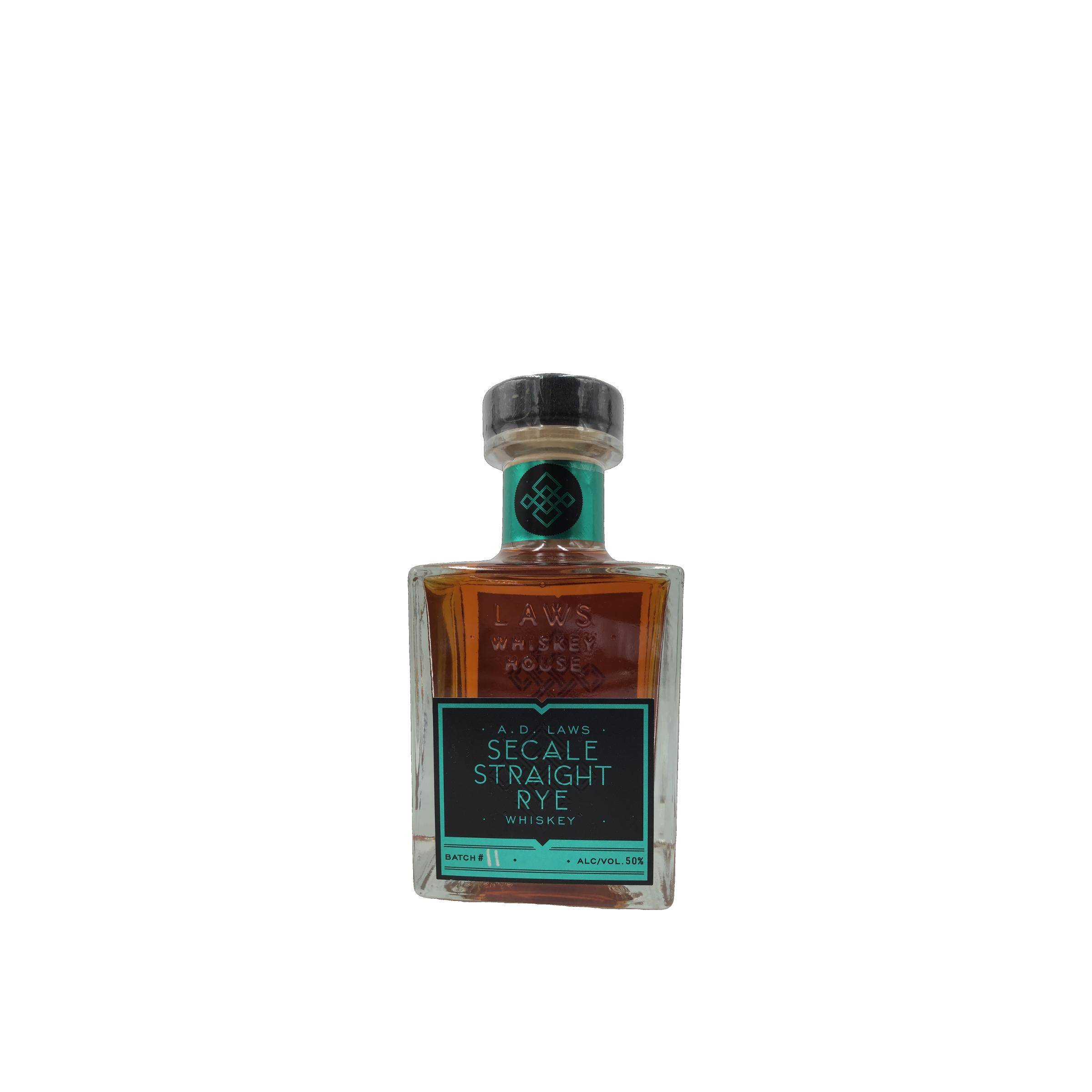 A. D. Laws Secale Straight Rye Whiskey