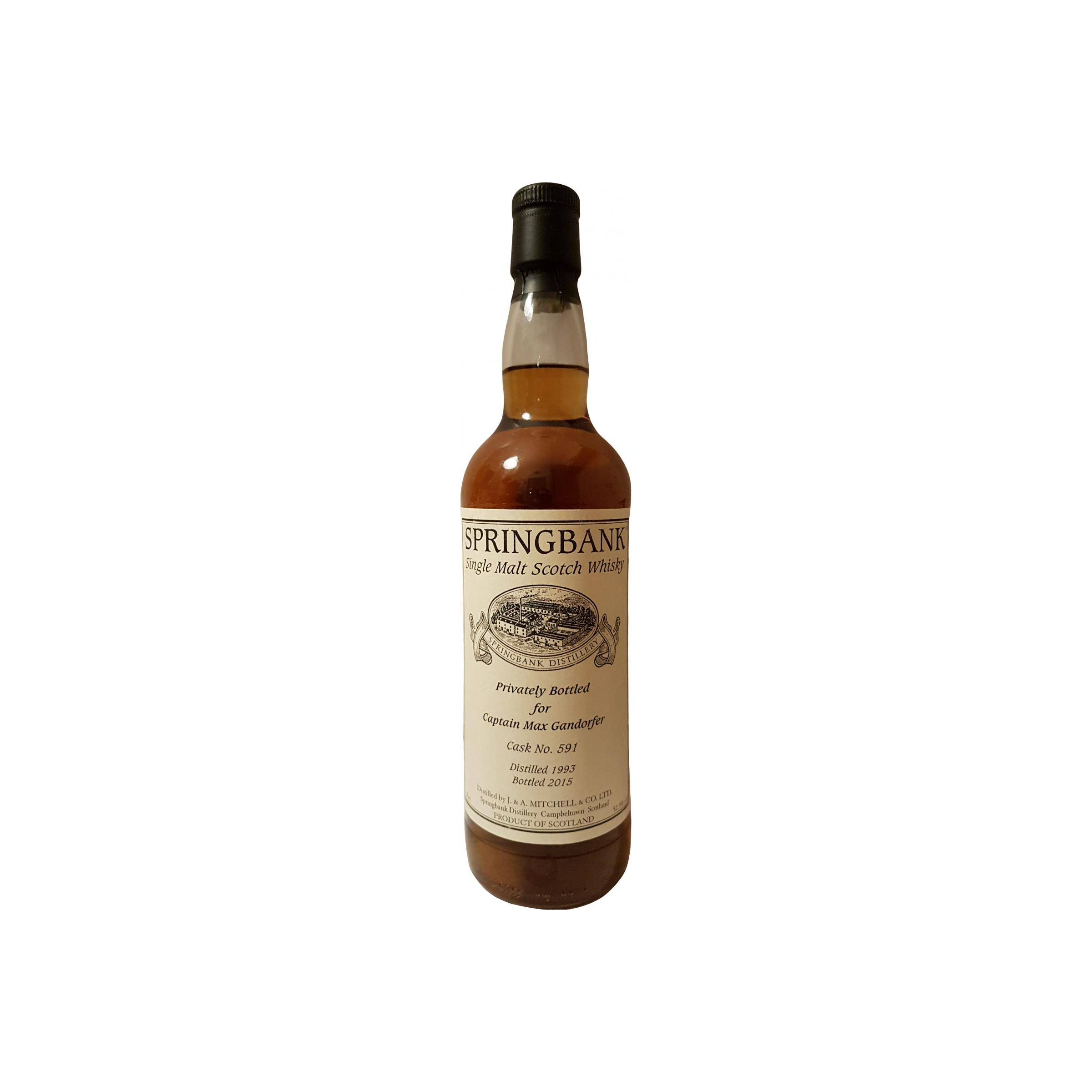 Springbank Private Bottling 1993 22 Years Single Malt Whisky