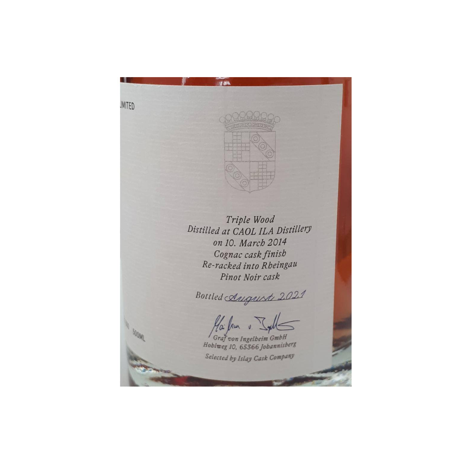Caol Ila 2014 6 Years Single Malt Whisky 3
