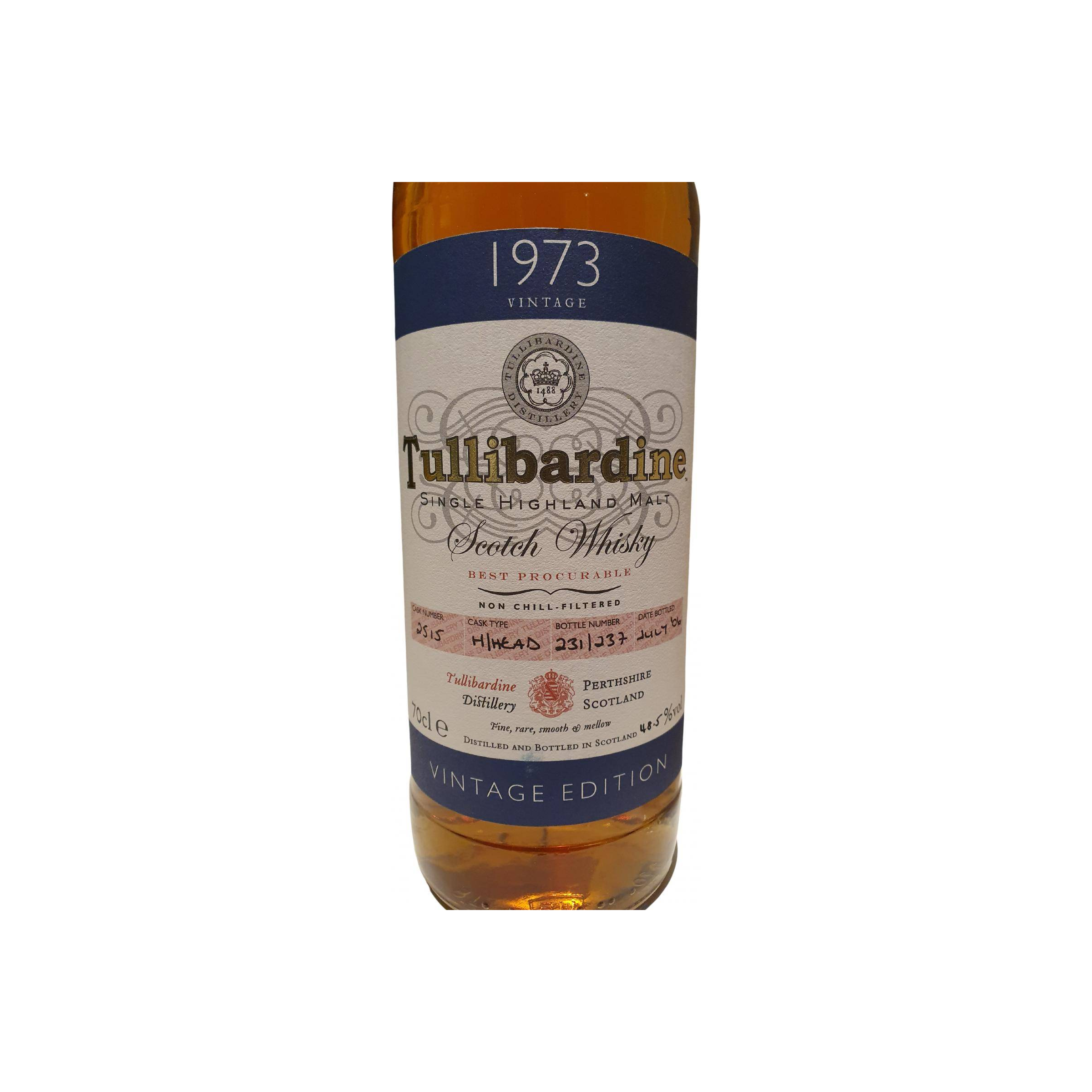 Tullibardine 1973 33 Years Single Malt Whisky 2