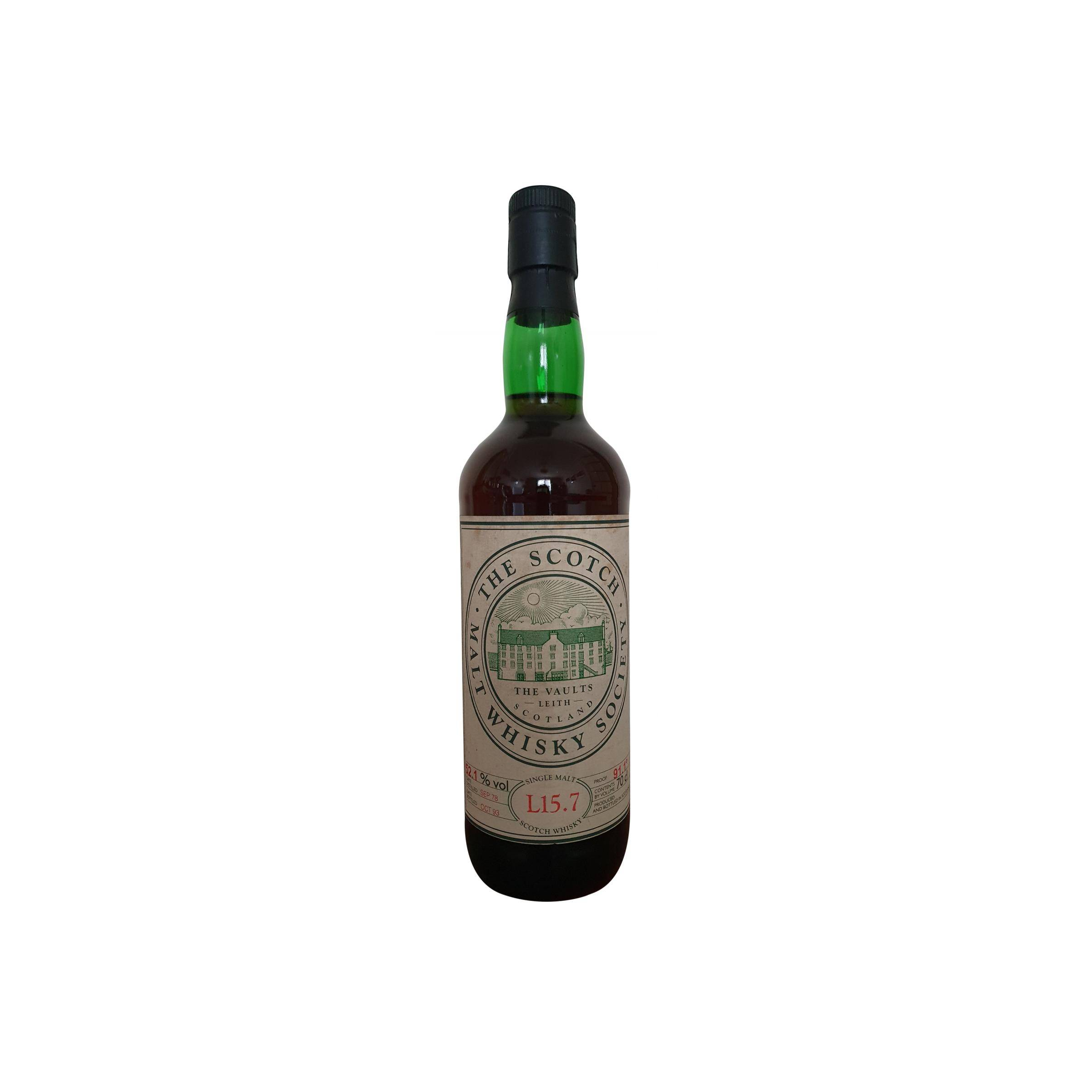 The Scotch Malt Whisky Society 1978 15 Years Single Malt Whisky