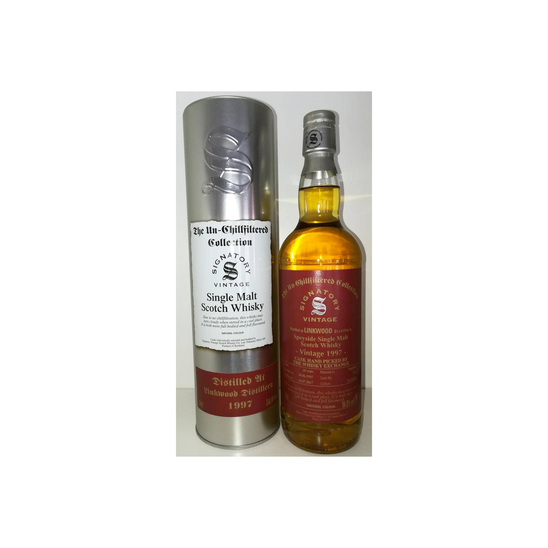 Linkwood The Un-Chillfiltered Collection 1997 20 Years Single Malt Whisky 2
