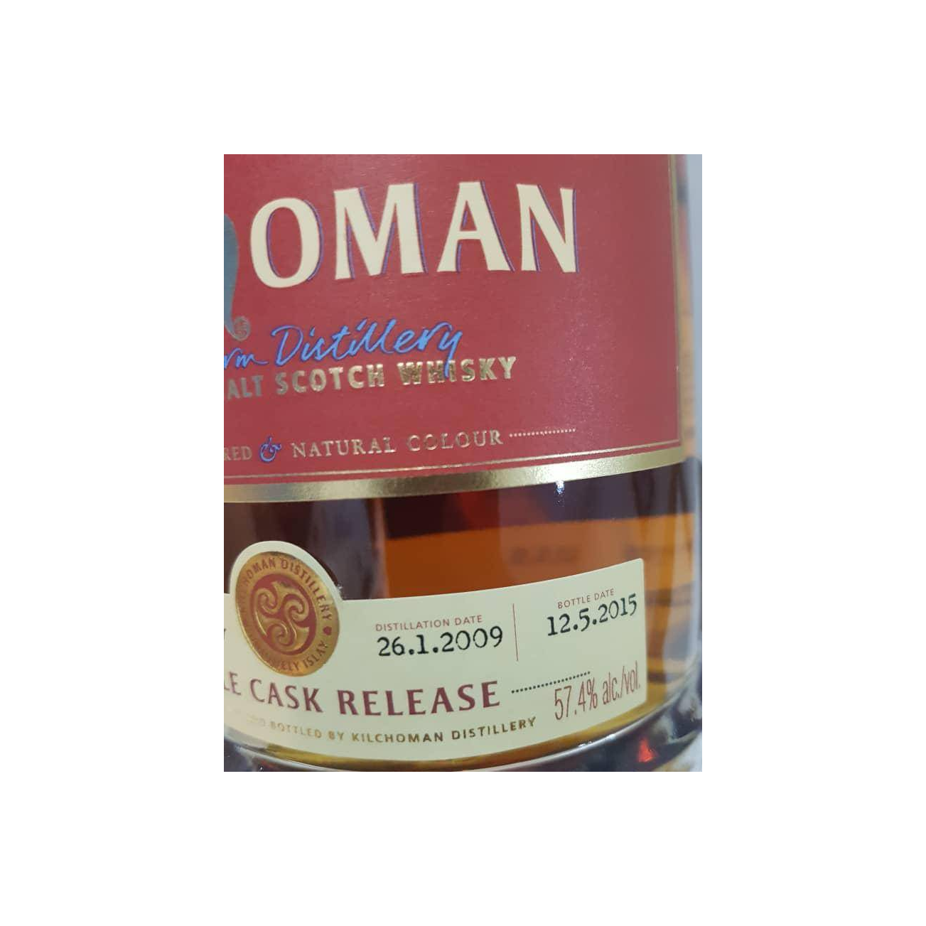Kilchoman 2009 6 Years Single Malt Whisky 2