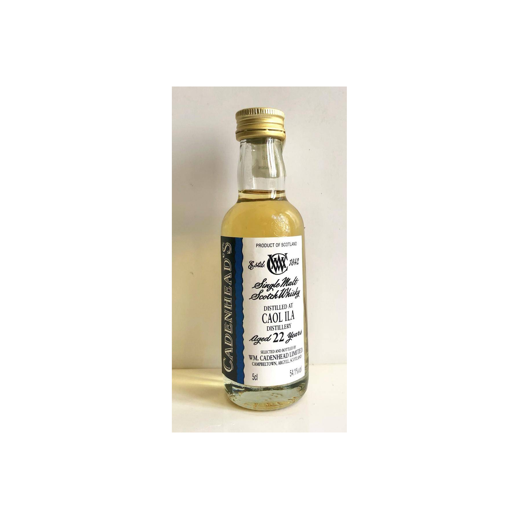 Caol Ila Miniature 1991 22 Years Single Malt Whisky 2