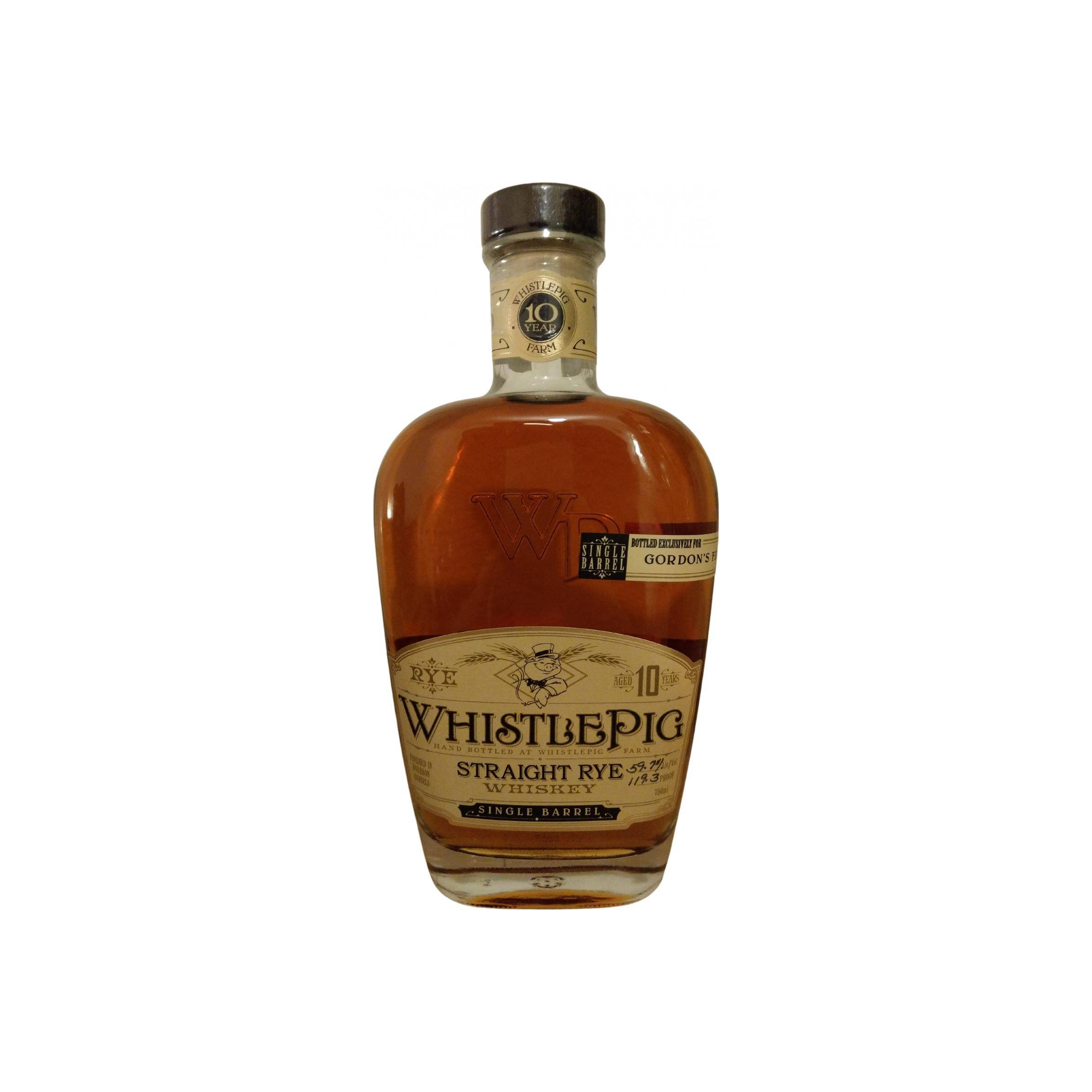 WhistlePig 10 Years Rye Whisky