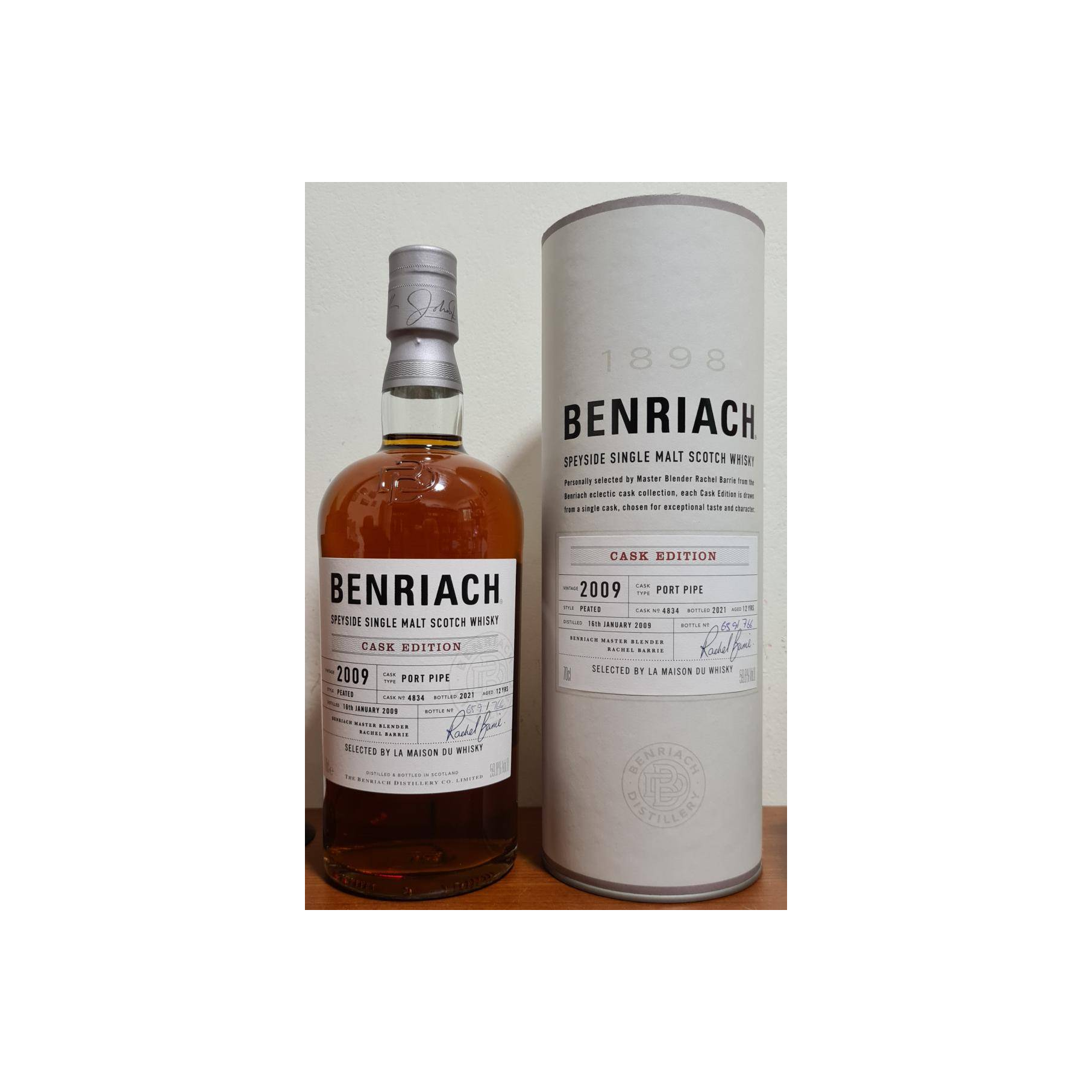 BenRiach 2009 12 Years Single Malt Whisky 3