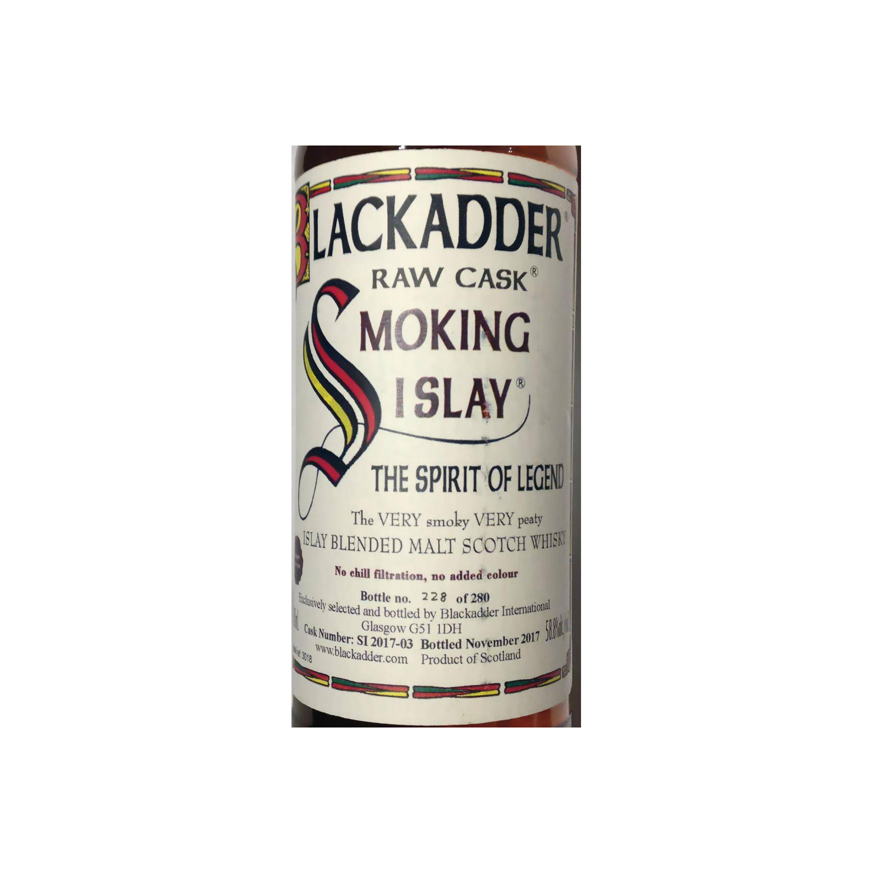 Blackadder Raw Cask Blended Malt Whisky 2