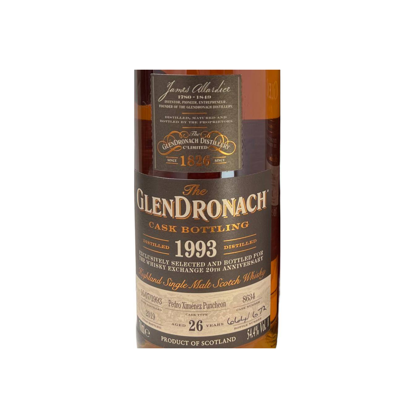 GlenDronach 1993 26 Years Single Malt Whisky 2