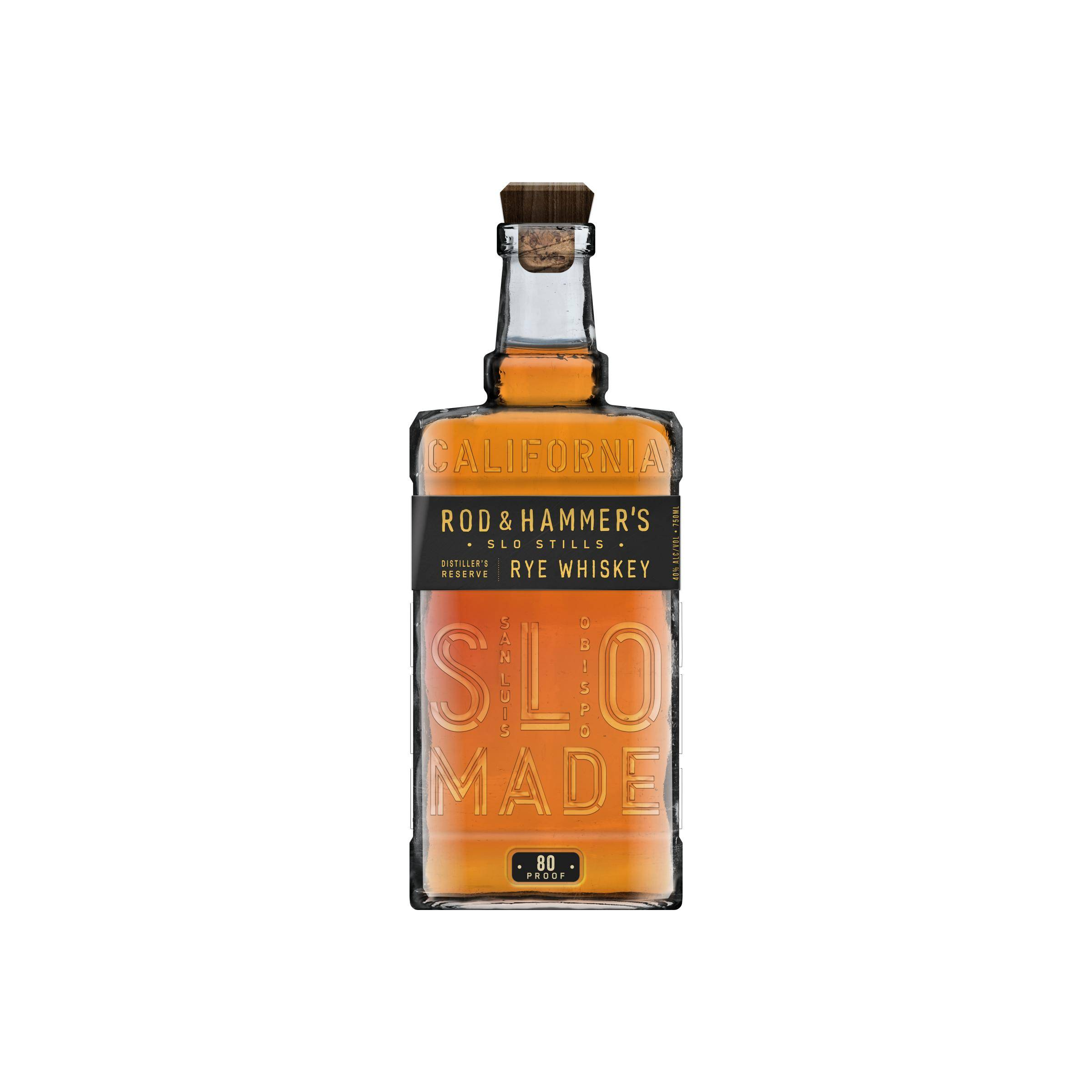 Rod & Hammer's Slo Still Rye Whiskey