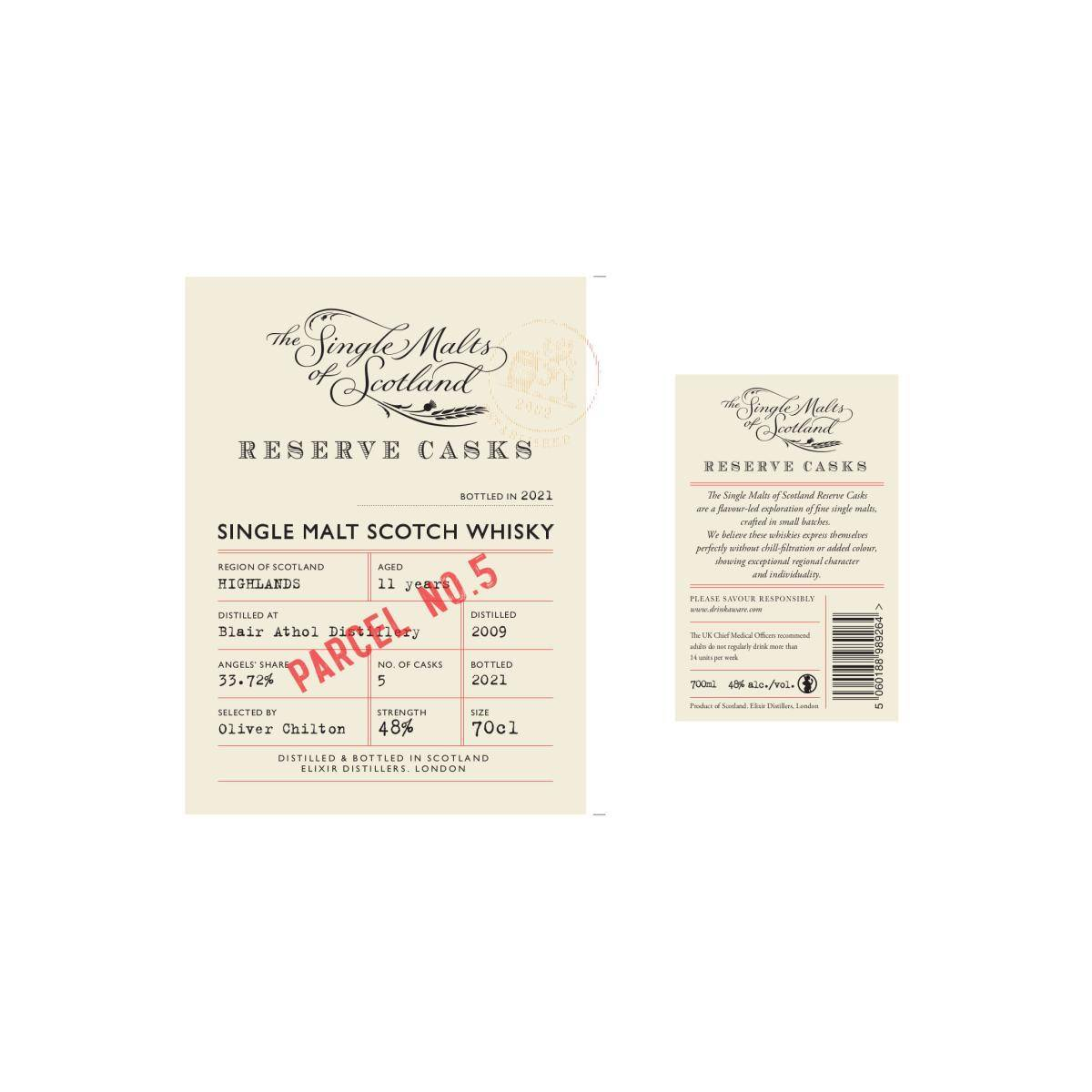 Blair Athol 2009 11 Years Single Malt Whisky 3