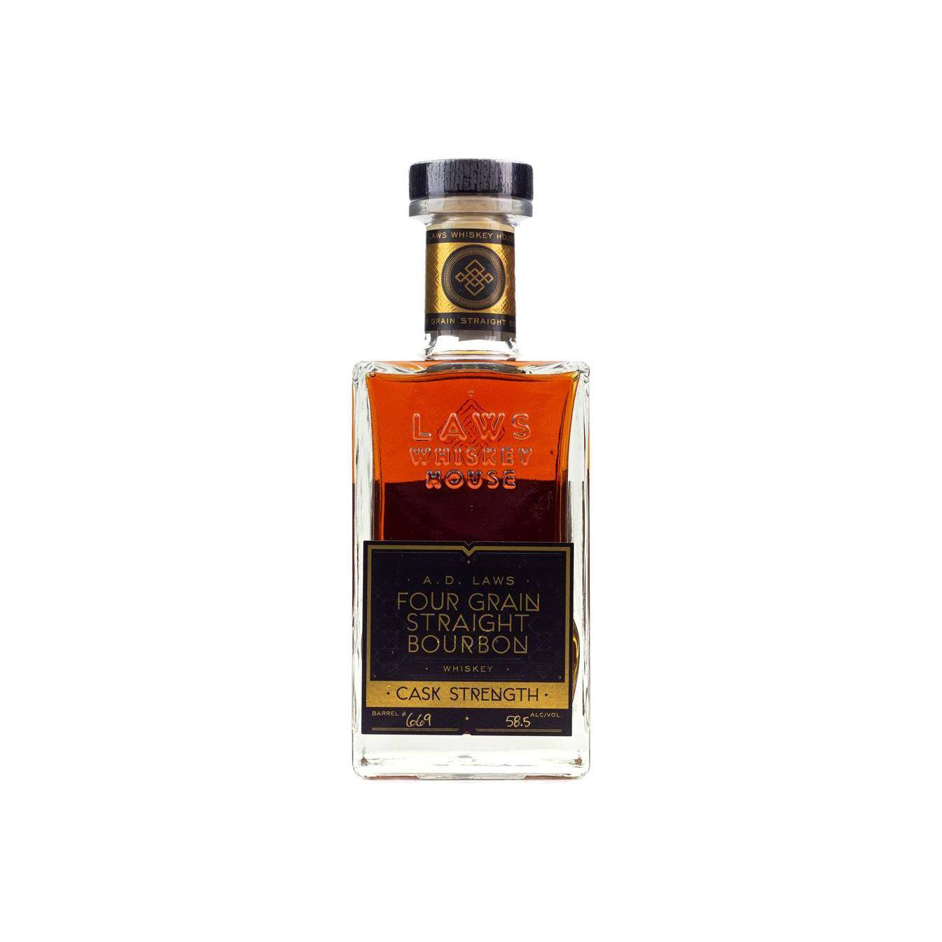 A. D. Laws Four Grain Straight Bourbon