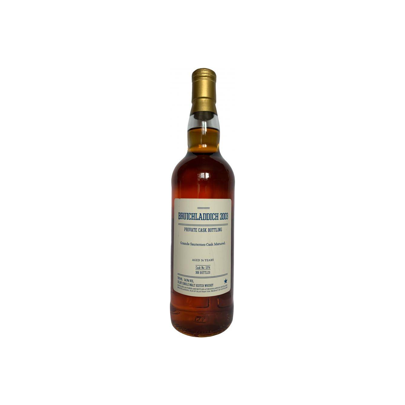 Bruichladdich 2003 14 Years Single Malt Whisky