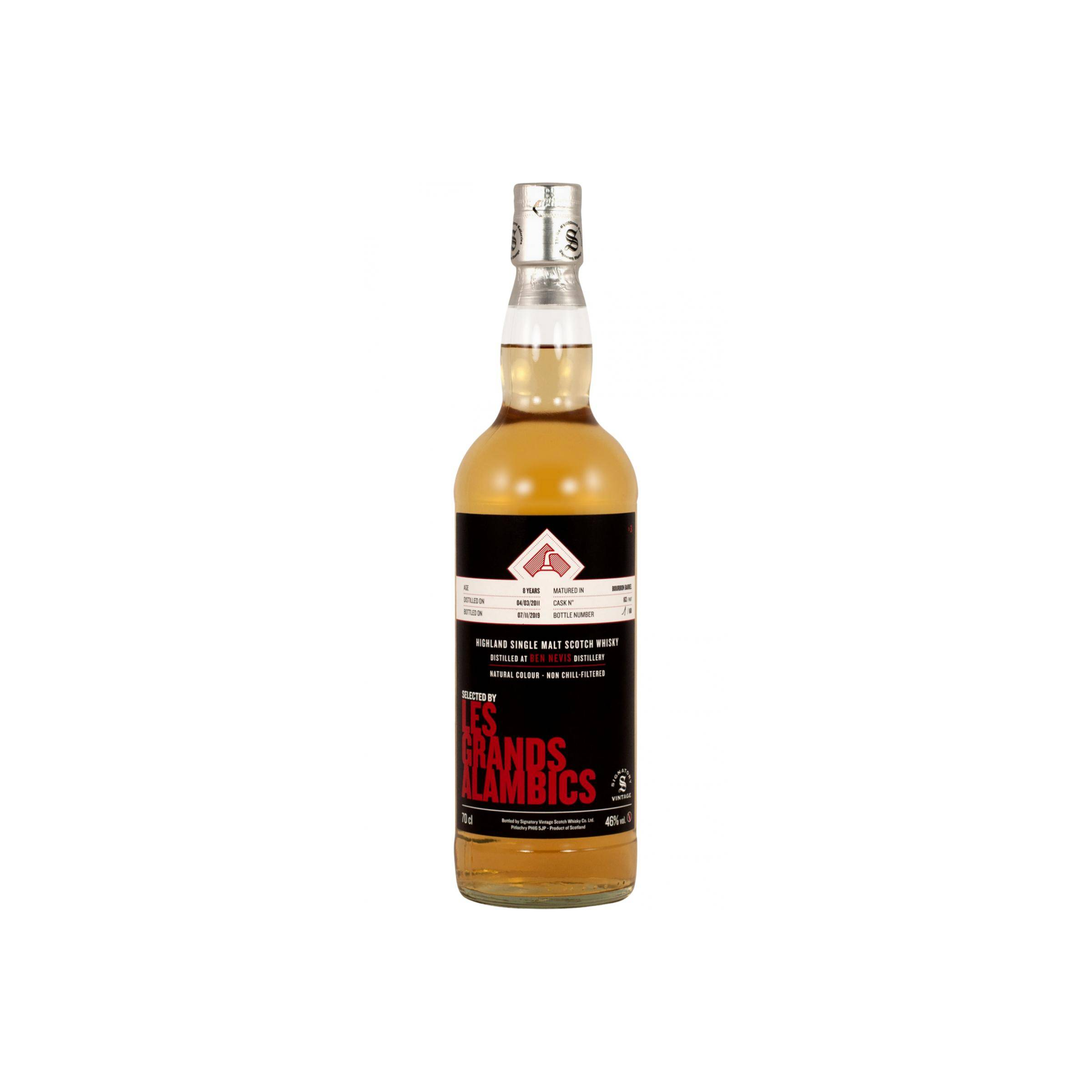Ben Nevis 2011 8 Years Single Malt Whisky