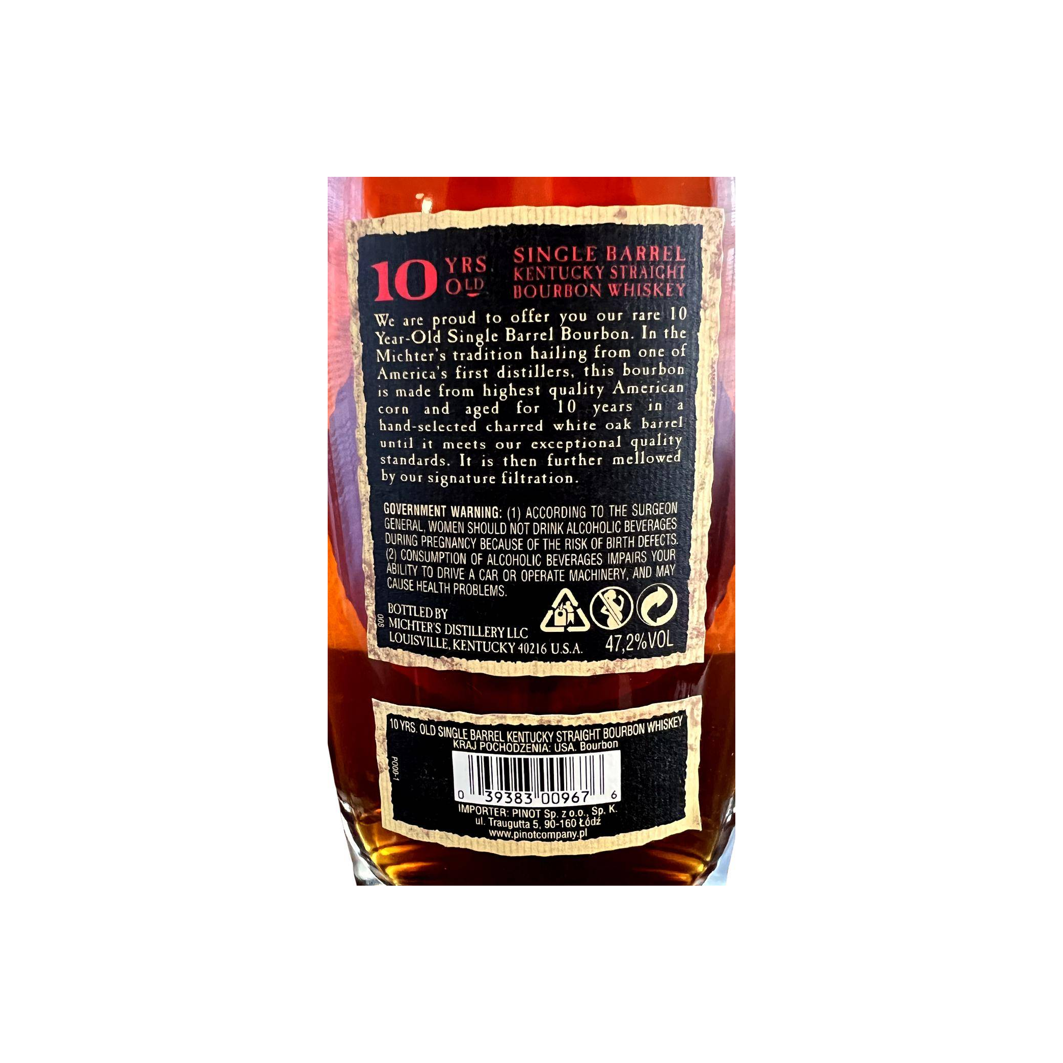 Michter's 10 Years Bourbon Whisky 3