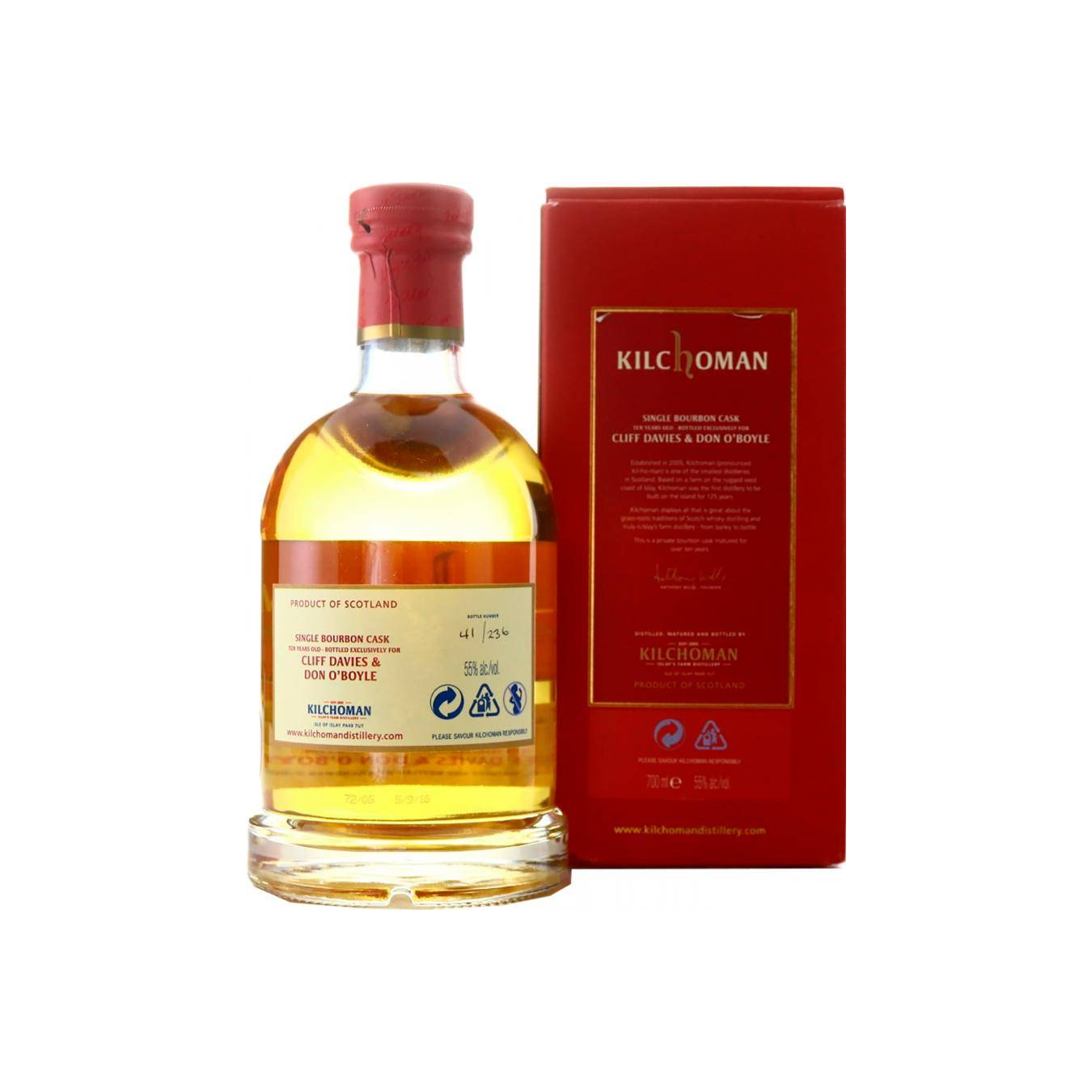 Kilchoman 2006 10 Years Single Malt Whisky 3