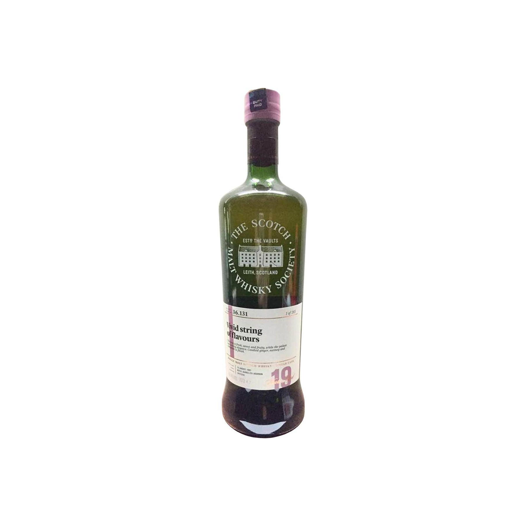 The Scotch Malt Whisky Society 1997 19 Years Single Malt Whisky