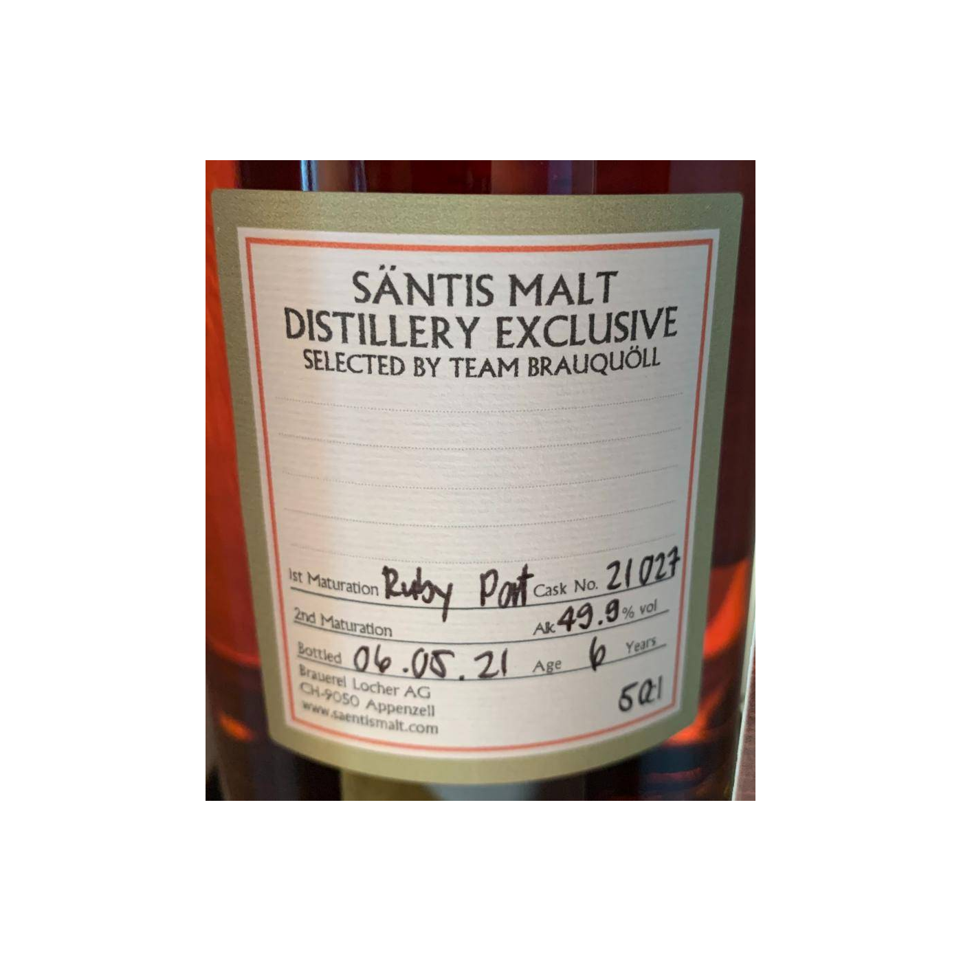 Säntis Malt 6 Years Single Malt Whisky 2