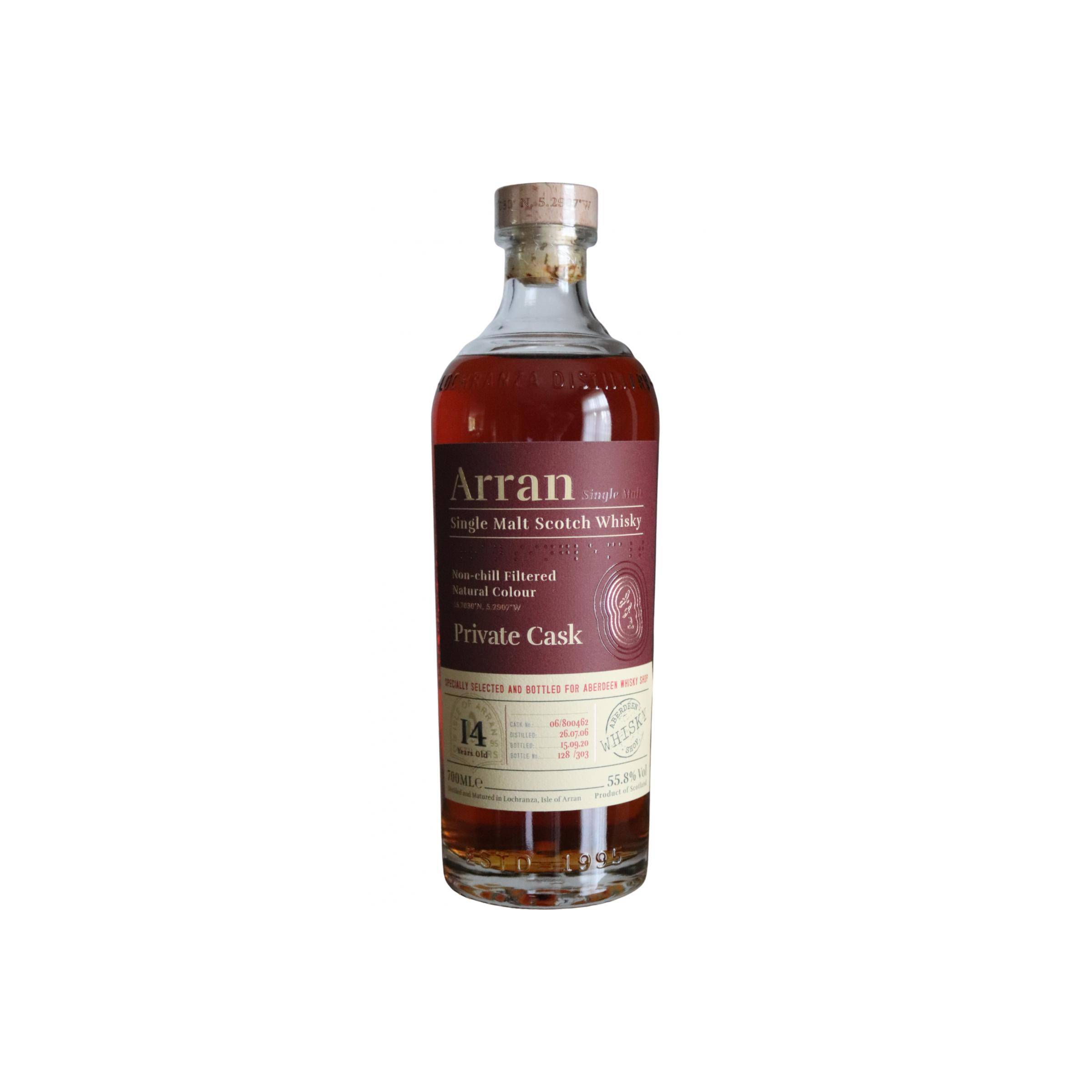 Arran Private Cask 2006 14 Years Single Malt Whisky