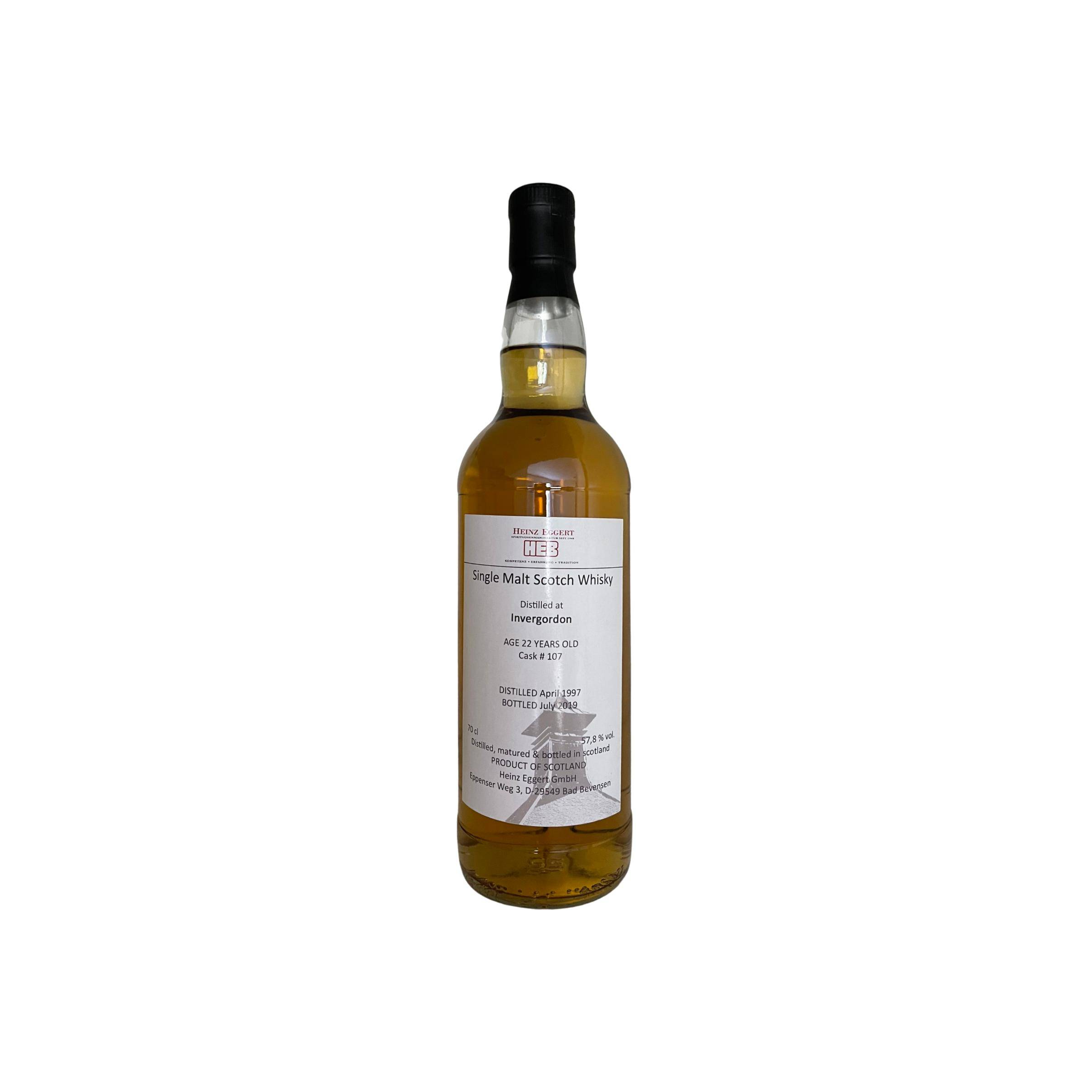 Invergordon 1997 22 Years Single Grain Whisky