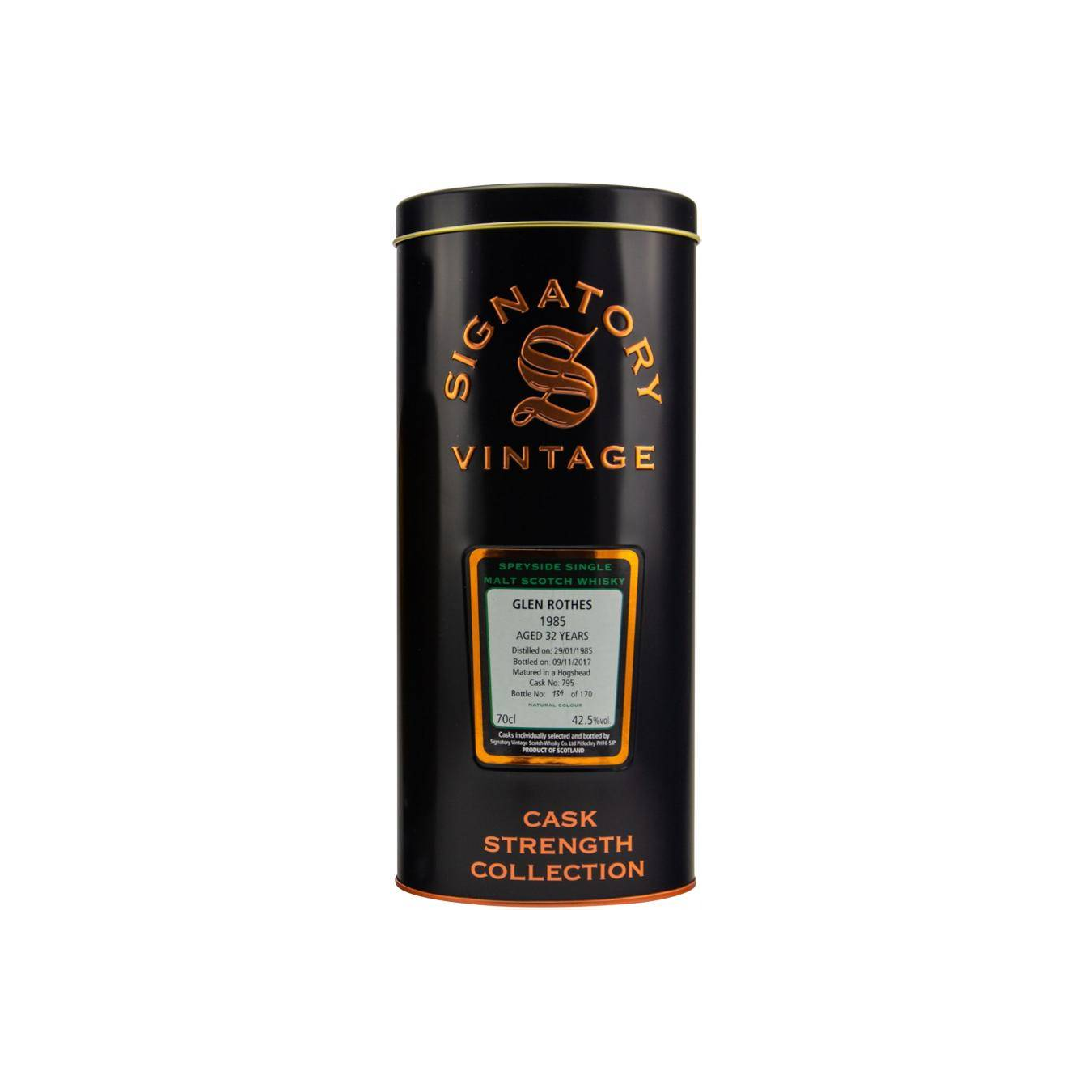 The Glenrothes Cask Strength Collection 1985 32 Years Single Malt Whisky 2