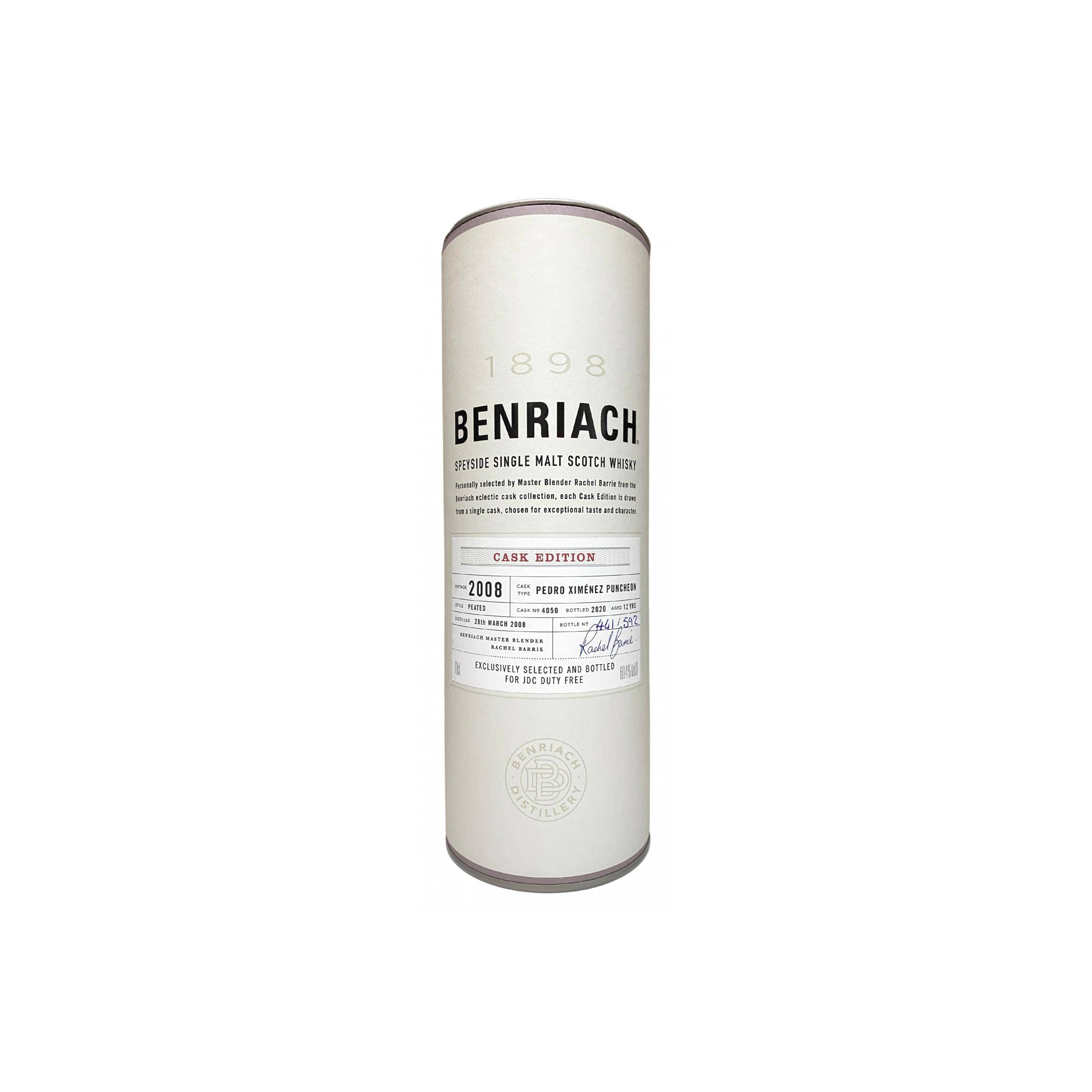 BenRiach 2008 12 Years Single Malt Whisky 3