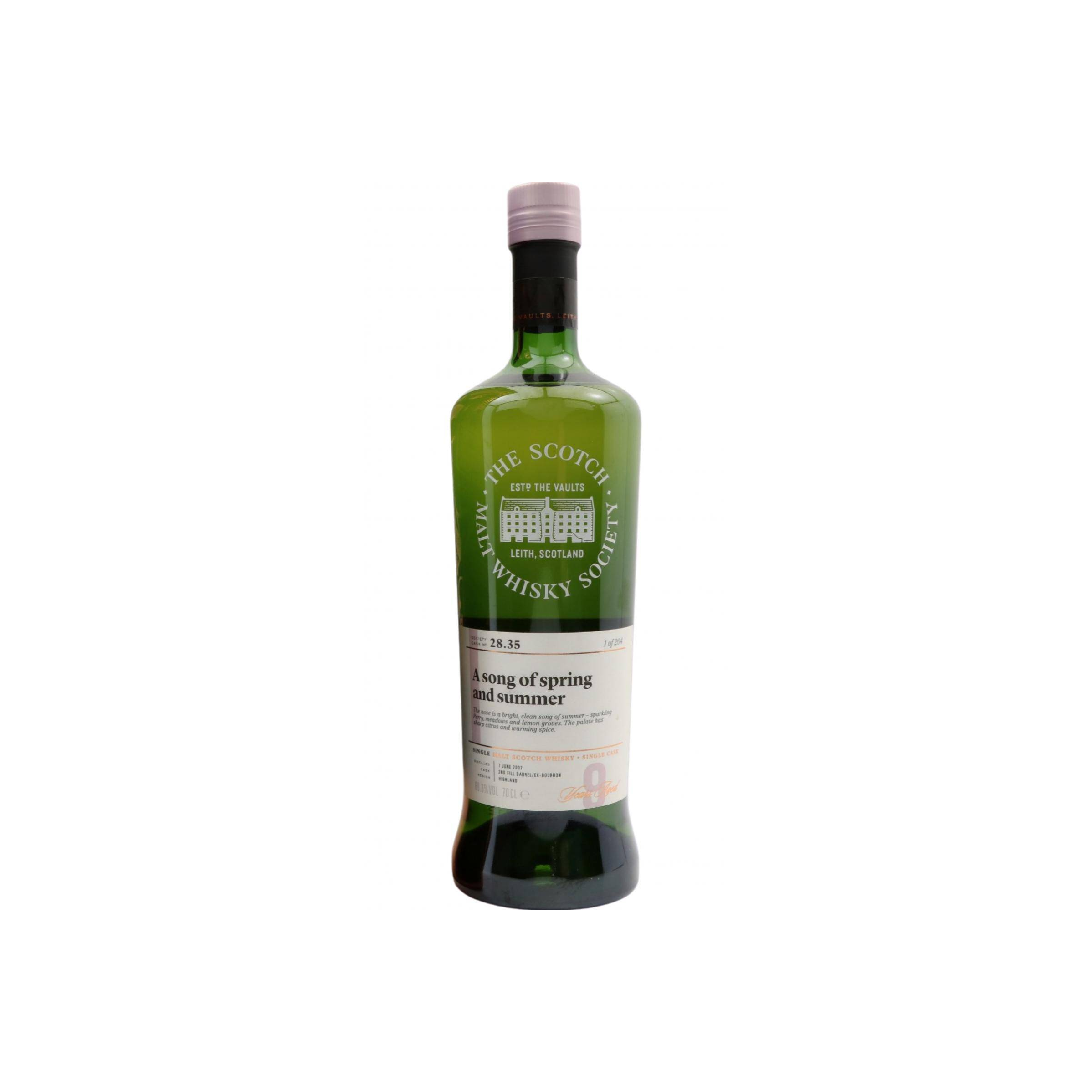 The Scotch Malt Whisky Society 2007 9 Years Single Malt Whisky